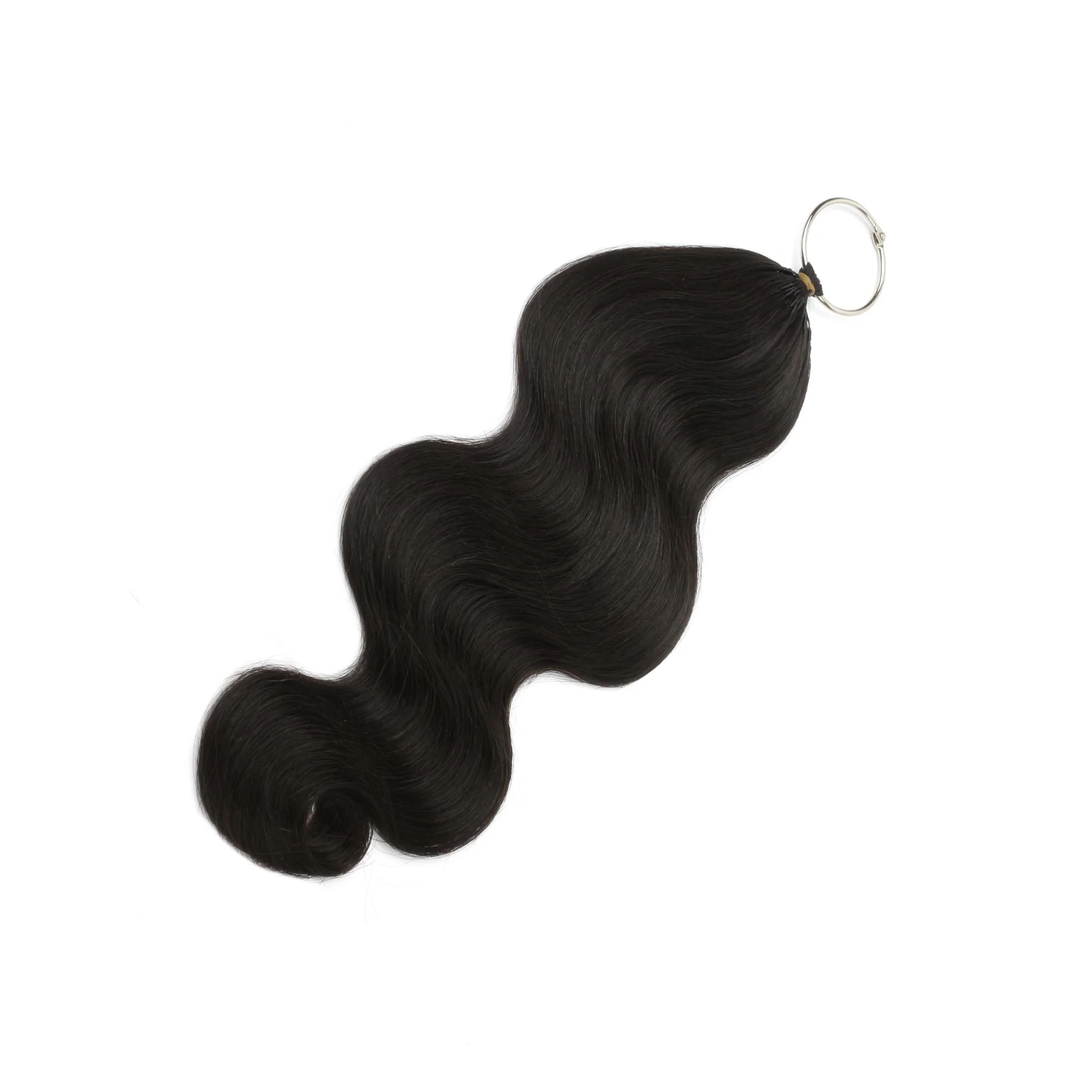 16" Body Wave Feather Crochet Human Hair - Image 4