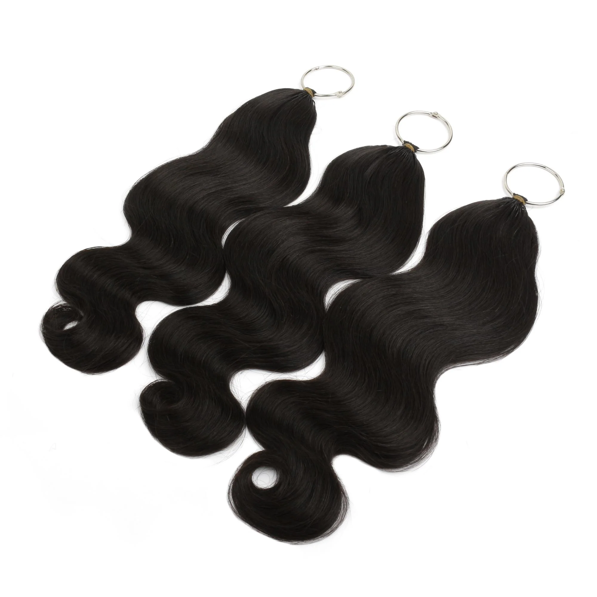 16" Body Wave Feather Crochet Human Hair - Image 8