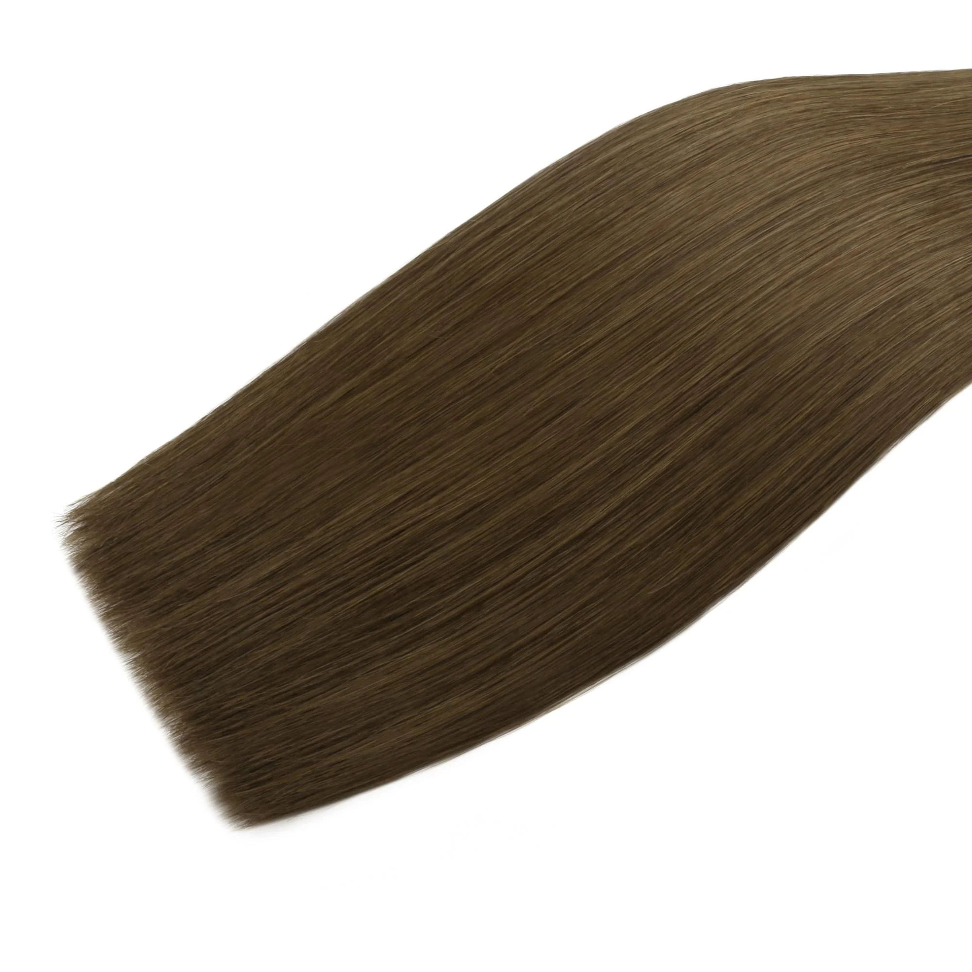 16" Chocolate Brown Invisible Clip-ins (140g) - Image 7