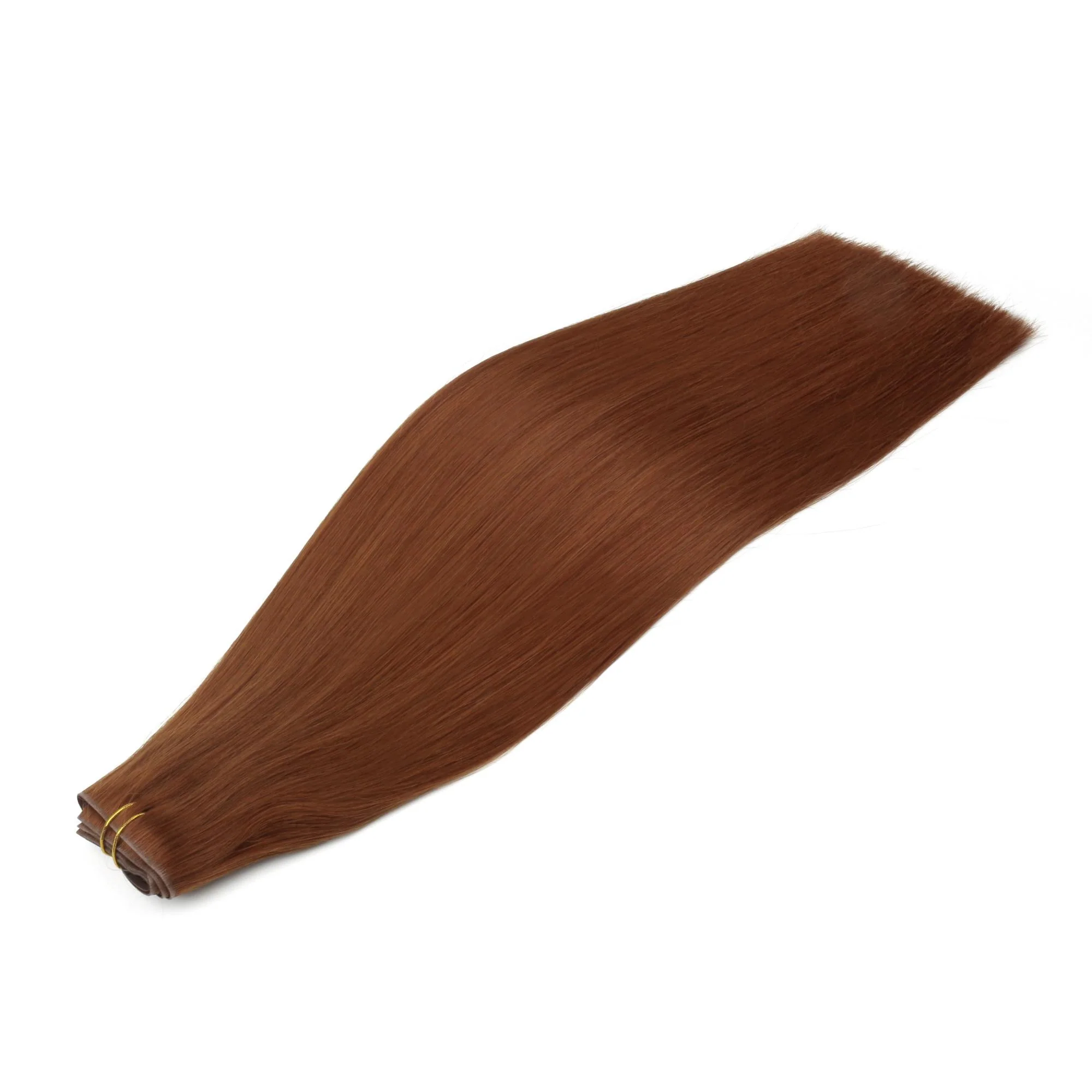 16" Rich Copper Auburn Invisible Clip-ins (140g) - Image 6