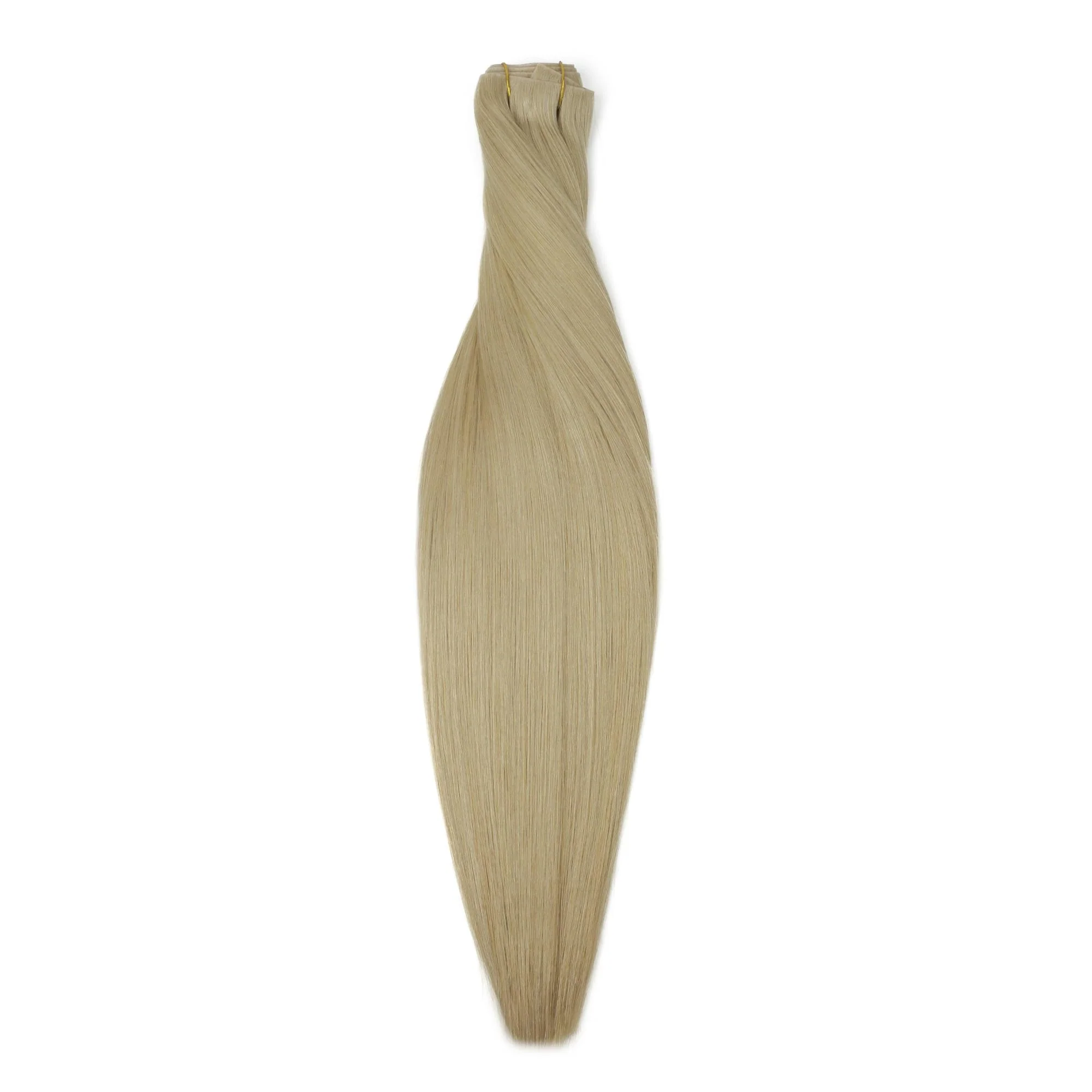 16" Warm Honey Blonde Invisible Clip-ins (140g) - Image 4