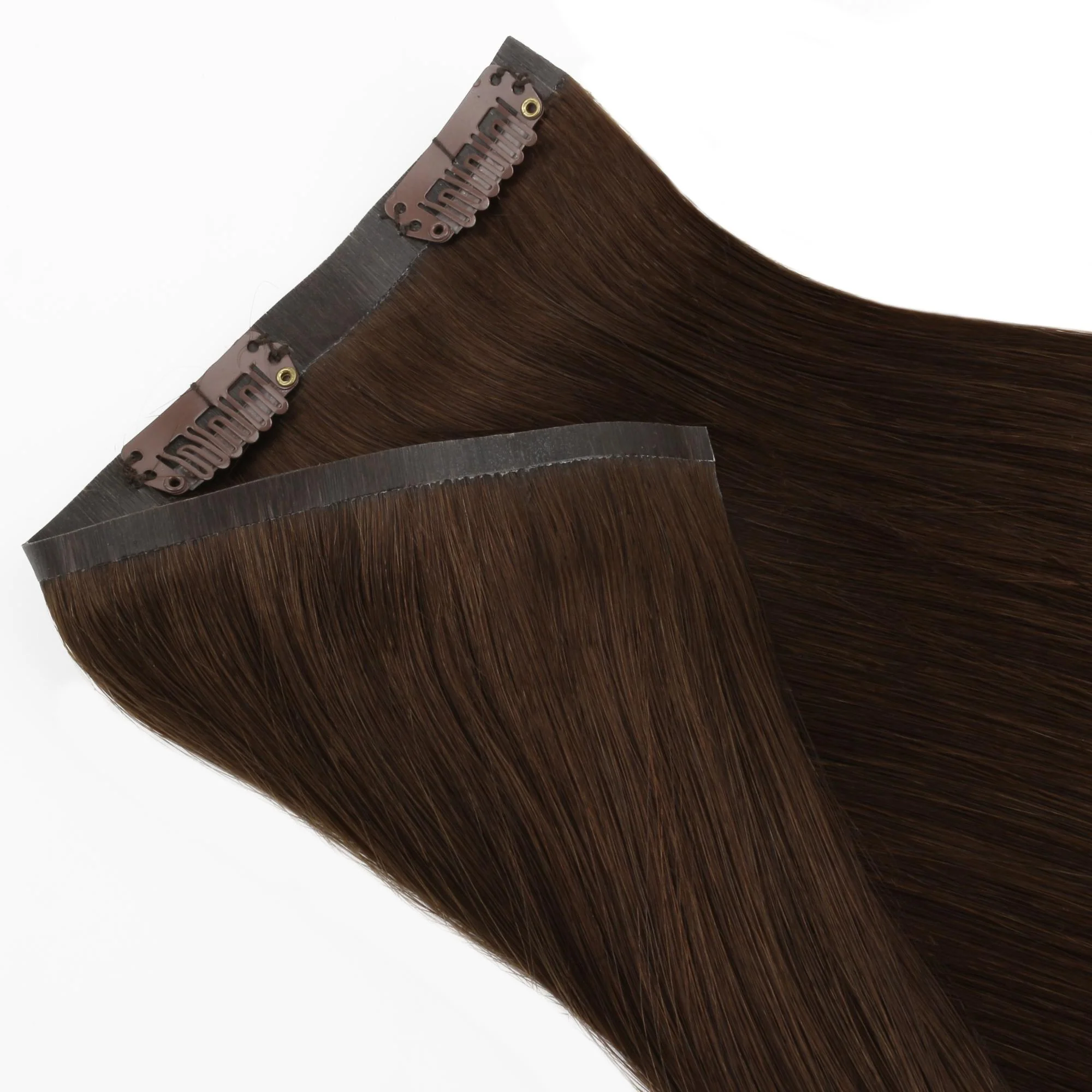20" Dark Brown Seamless Clip-ins (180g) - Image 5