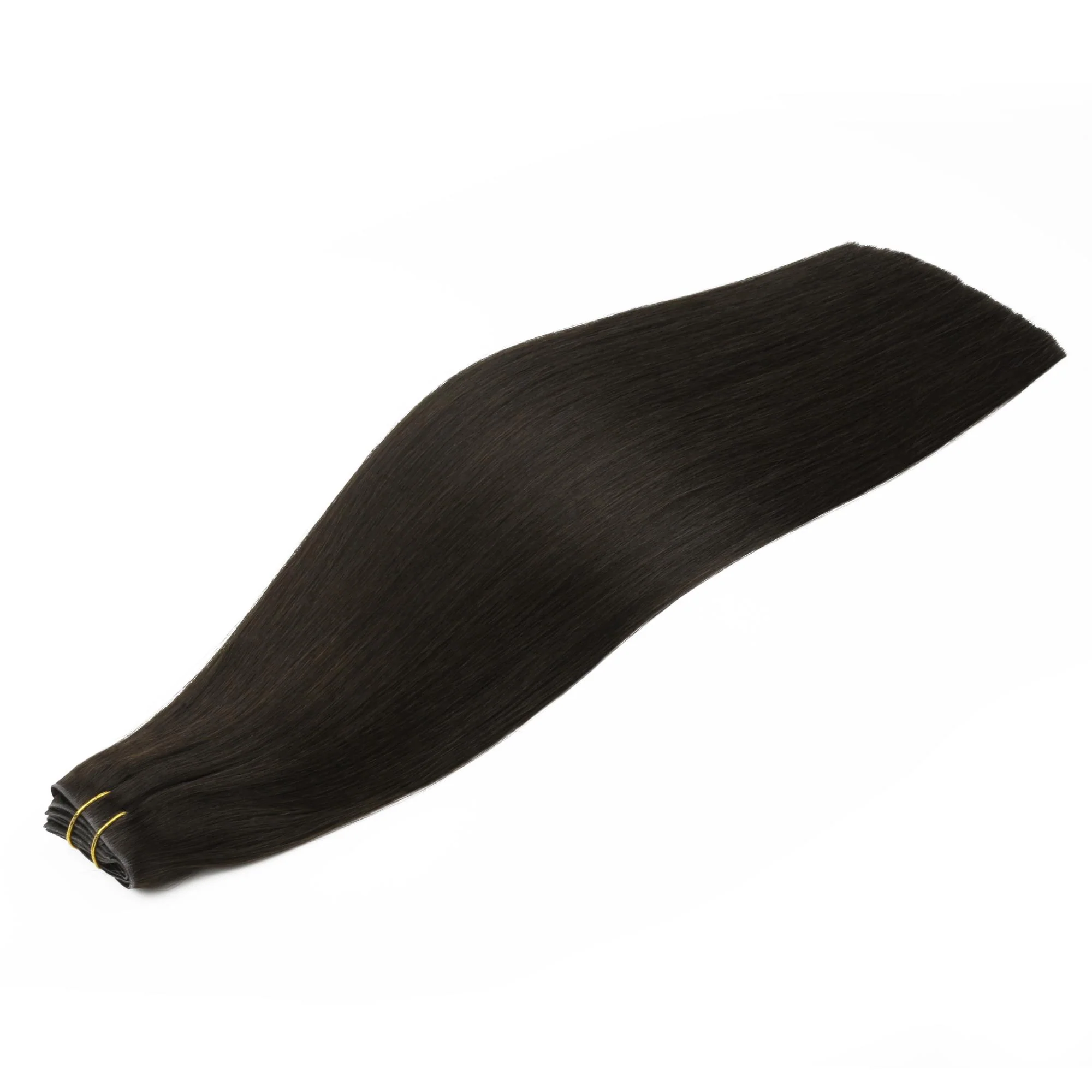 20" Off Black Invisible Clip-ins (180g) - Image 6