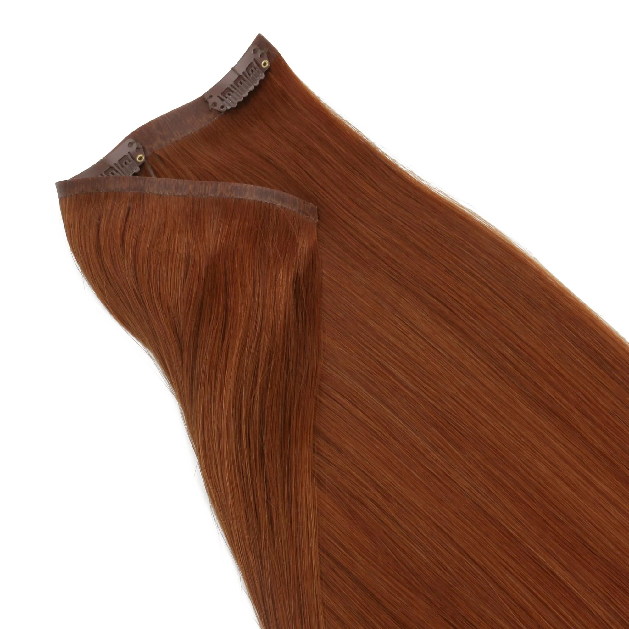 20" Rich Copper Auburn Seamless Clip-ins (180g) - Image 3