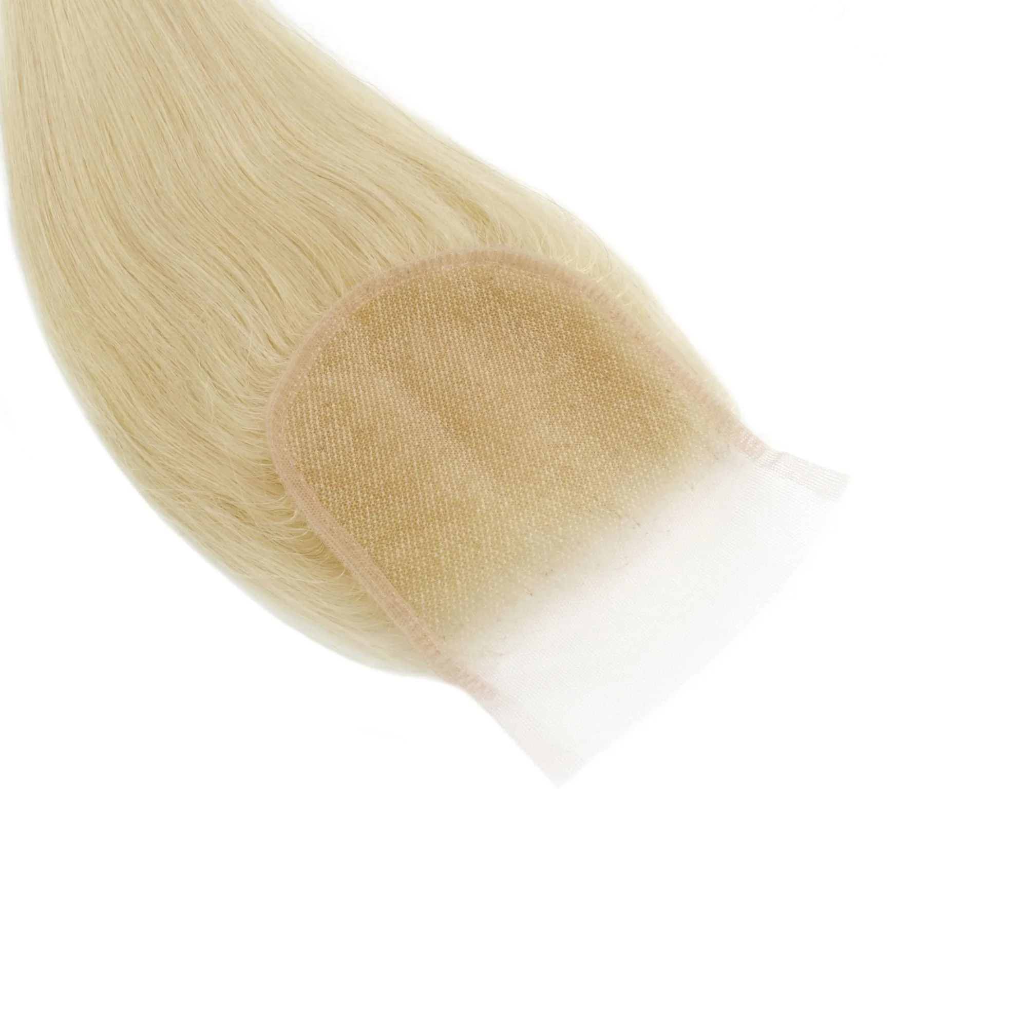 Blonde Straight 4x4 Transparent Lace Human Hair Closure - Image 9