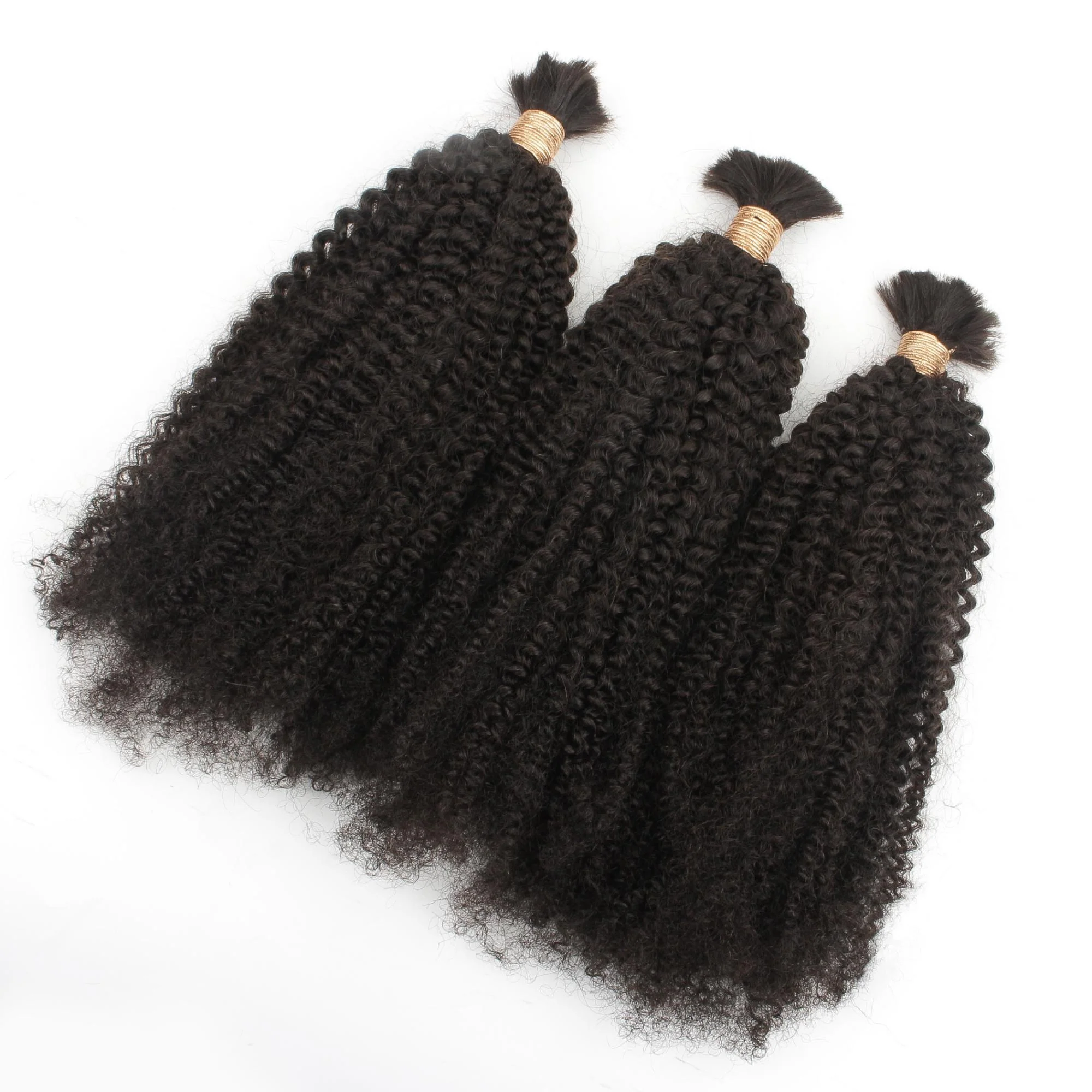 Afro Kinky Bulk 100% Human Braiding Hair - Image 6