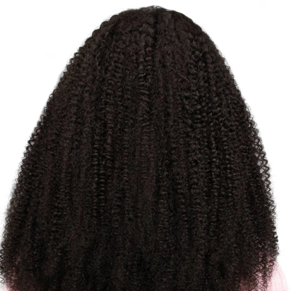 Afro Kinky Curly 2x6 HD Lace Closure 100% Human Hair Glueless Wig - Image 5