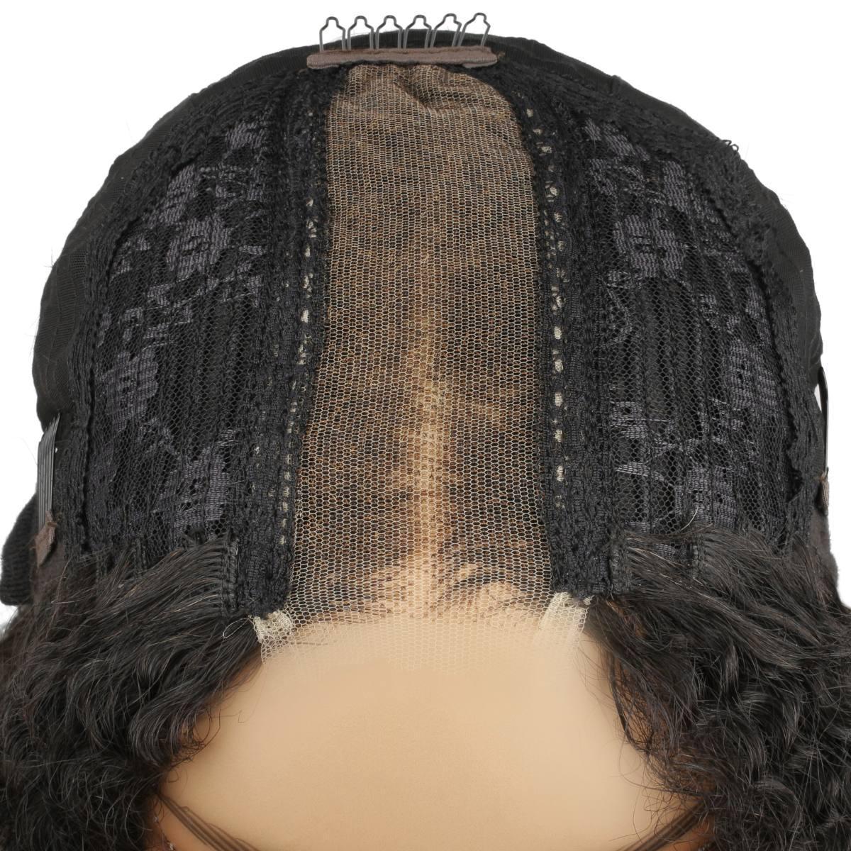 Afro Kinky Curly 2x6 HD Lace Closure 100% Human Hair Glueless Wig - Image 7