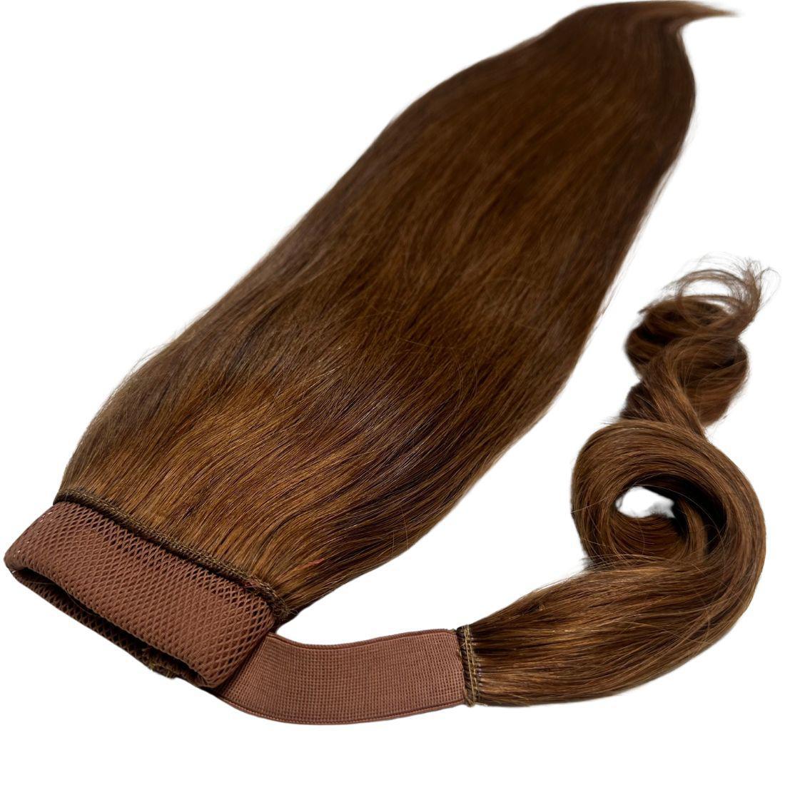 Auburn 100% Human Hair Ponytail Extension - Image 4