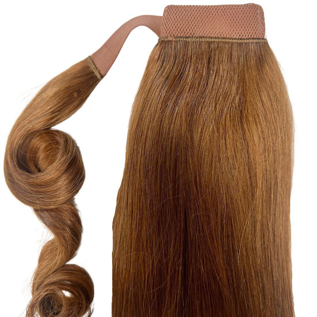 Auburn 100% Human Hair Ponytail Extension - Image 5