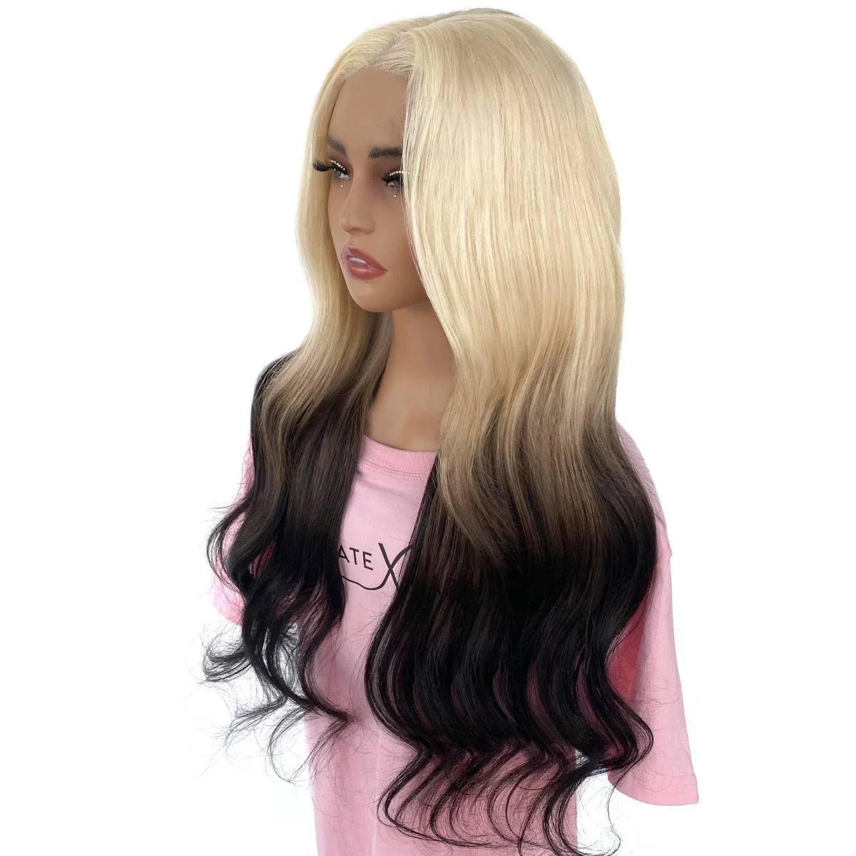 Raw Aurora Glueless 5x5 HD Lace Professionally Colored 100% Human Hair Closure Wig - Image 4