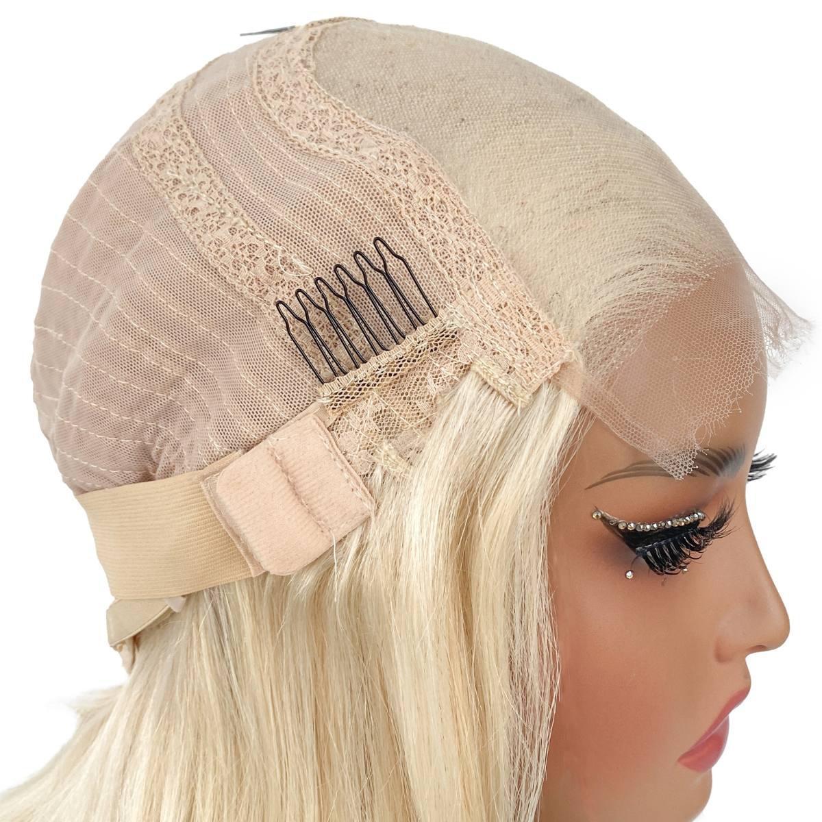 Raw Aurora Glueless 5x5 HD Lace Professionally Colored 100% Human Hair Closure Wig - Image 7