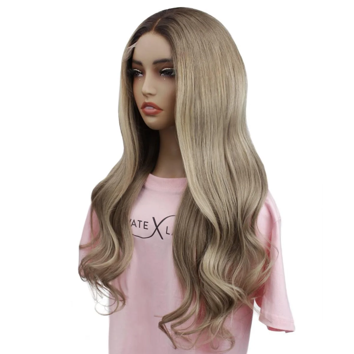 Raw Autumn Glueless 5x5 HD Lace Professionally Colored 100% Human Hair Closure Wig - Image 4