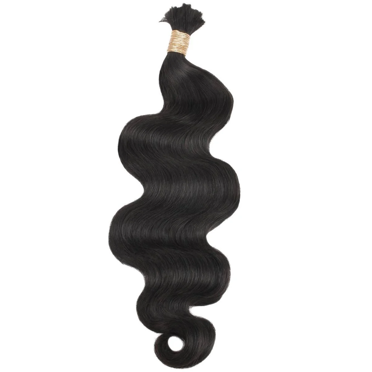 Body Wave Bulk 100% Human Braiding Hair - Image 4