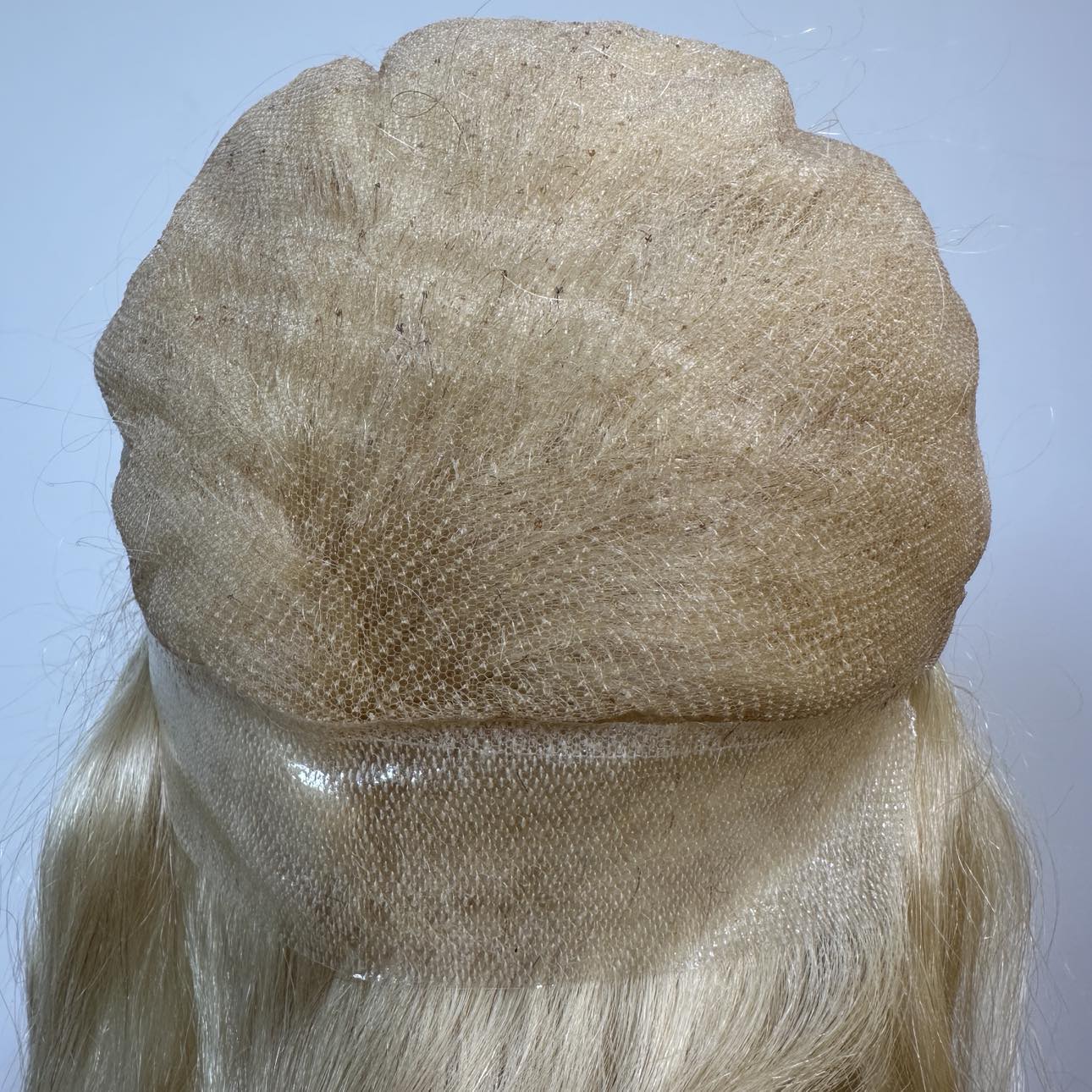 Blonde Body Wave Mono Lace Front PU Medical Wig SALE - Image 3