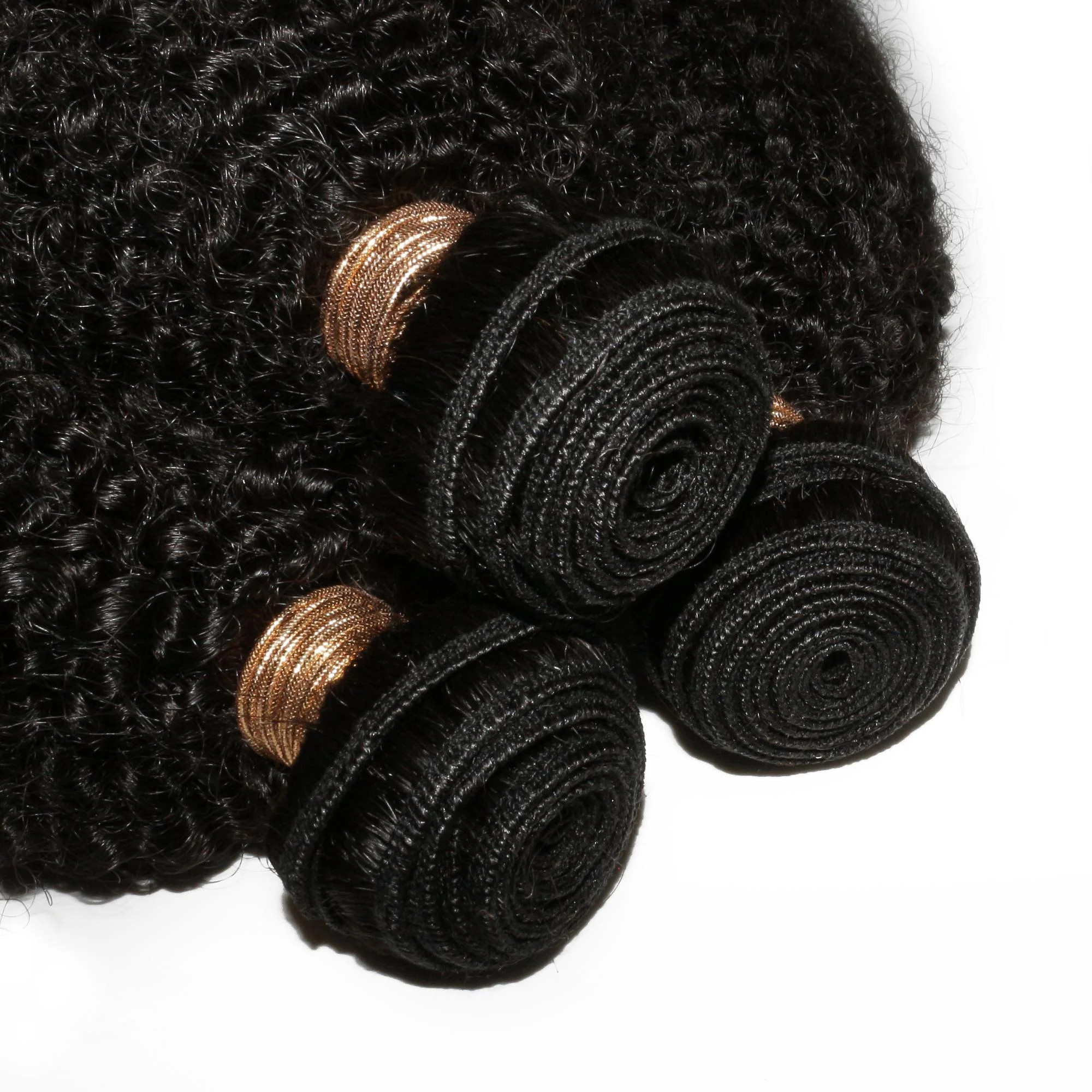 Afro Kinky Curly 100% Human Hair Bundle Deals - Image 6