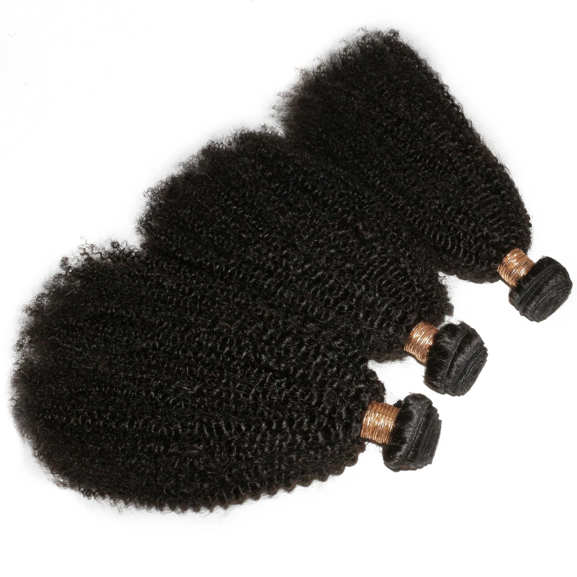 Afro Kinky Curly 100% Human Hair Bundle Deals - Image 8