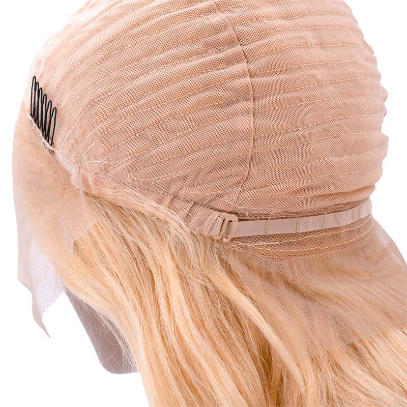 Brazilian Blonde Body Wave 13x4 Transparent Lace Front Wig SALE - Image 6