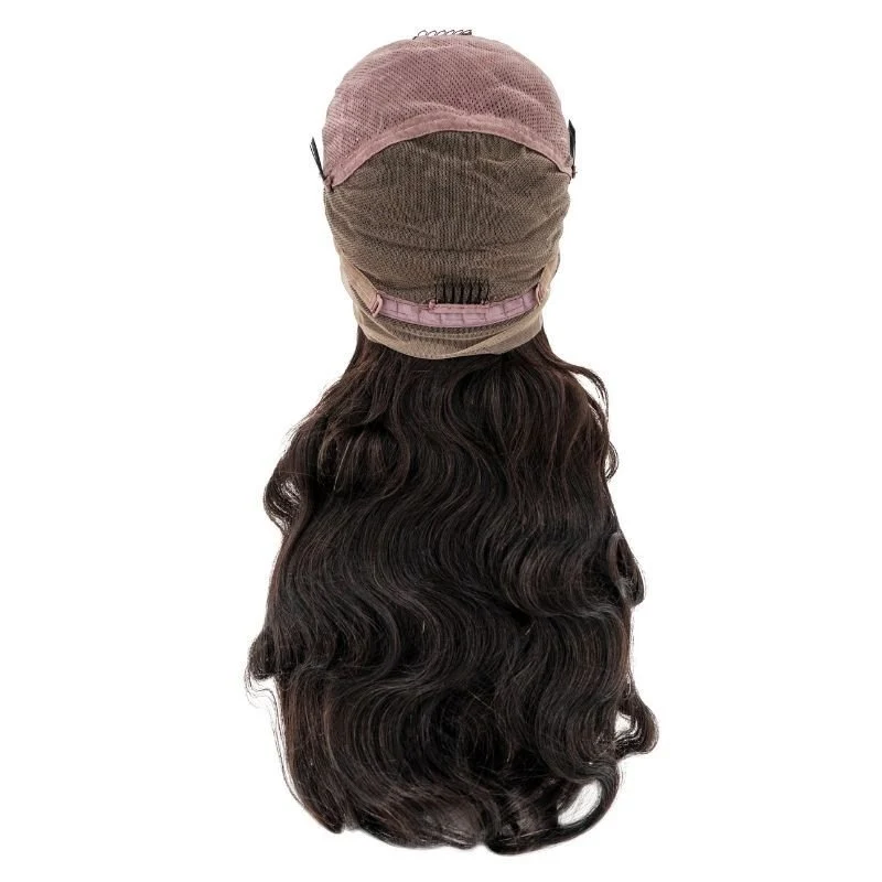 Body Wave Full Transparent Lace 100% Human Hair Wig - Image 4