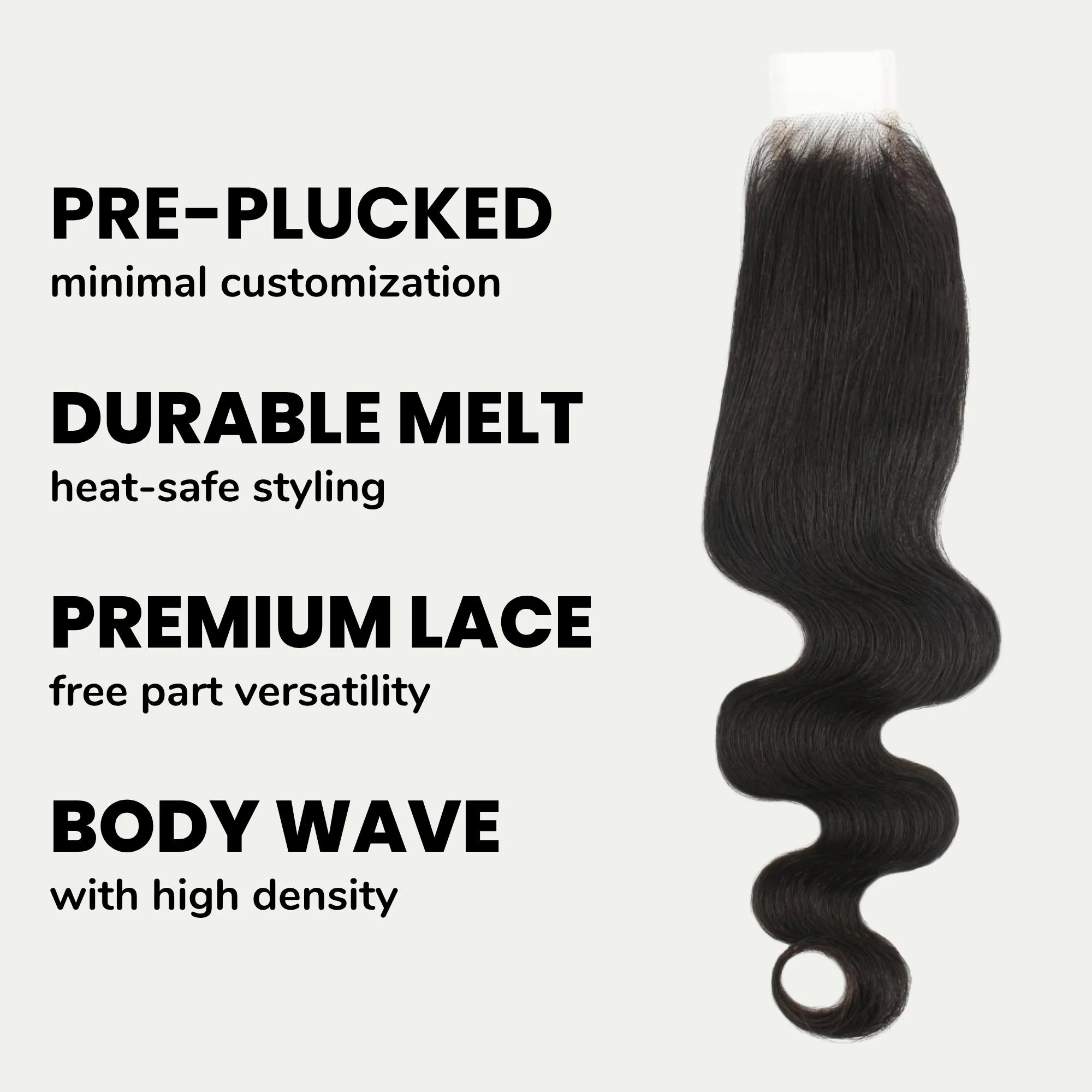 Brazilian Body Wave 2x6 HD Lace Human Hair Closure - Image 3