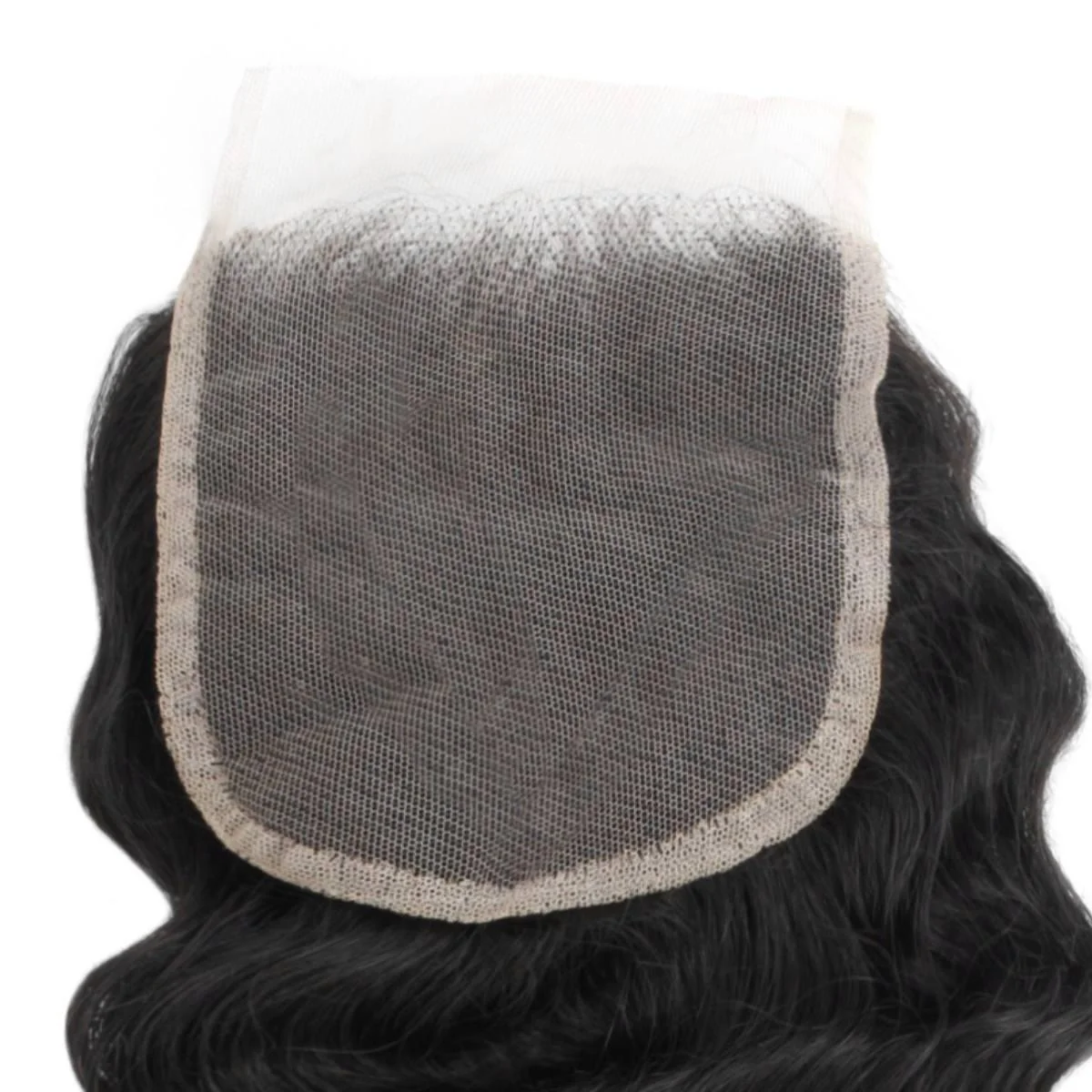 Deep Wave 4x4 Transparent Lace Human Hair Closure - Image 5