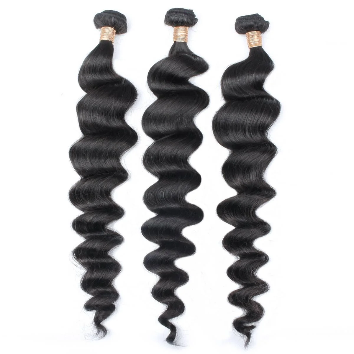 Loose Wave 100% Human Hair Bundle Deals - Image 3