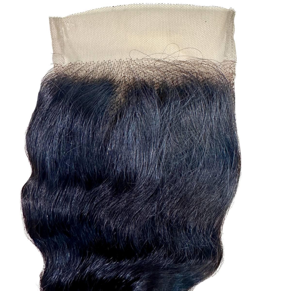 Loose Wave 4x4 Transparent Lace Human Hair Closure - Image 4