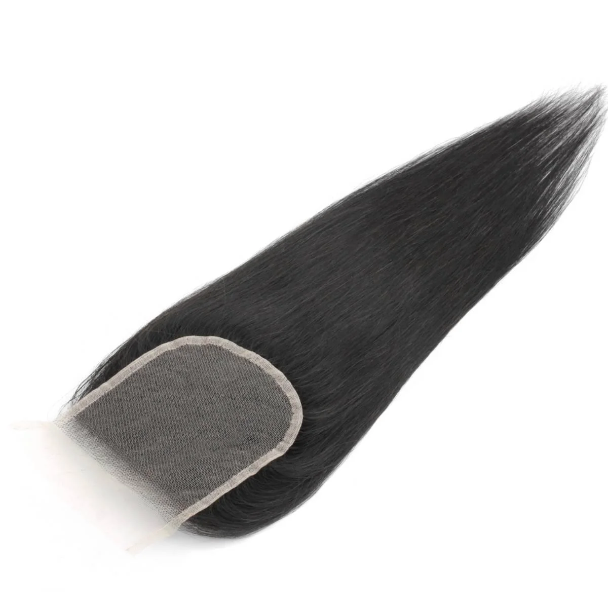 Brazilian Silky Straight 4x4 Transparent Lace Human Hair Closure - Image 10