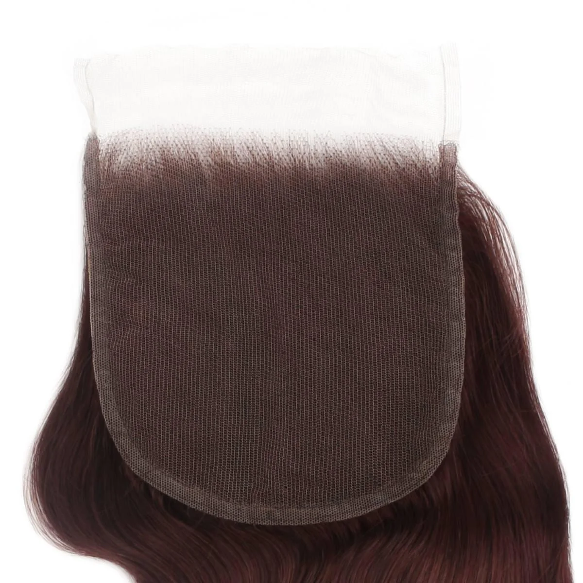 Burgundy Body Wave 5x5 HD Lace Human Hair Closure - Image 5