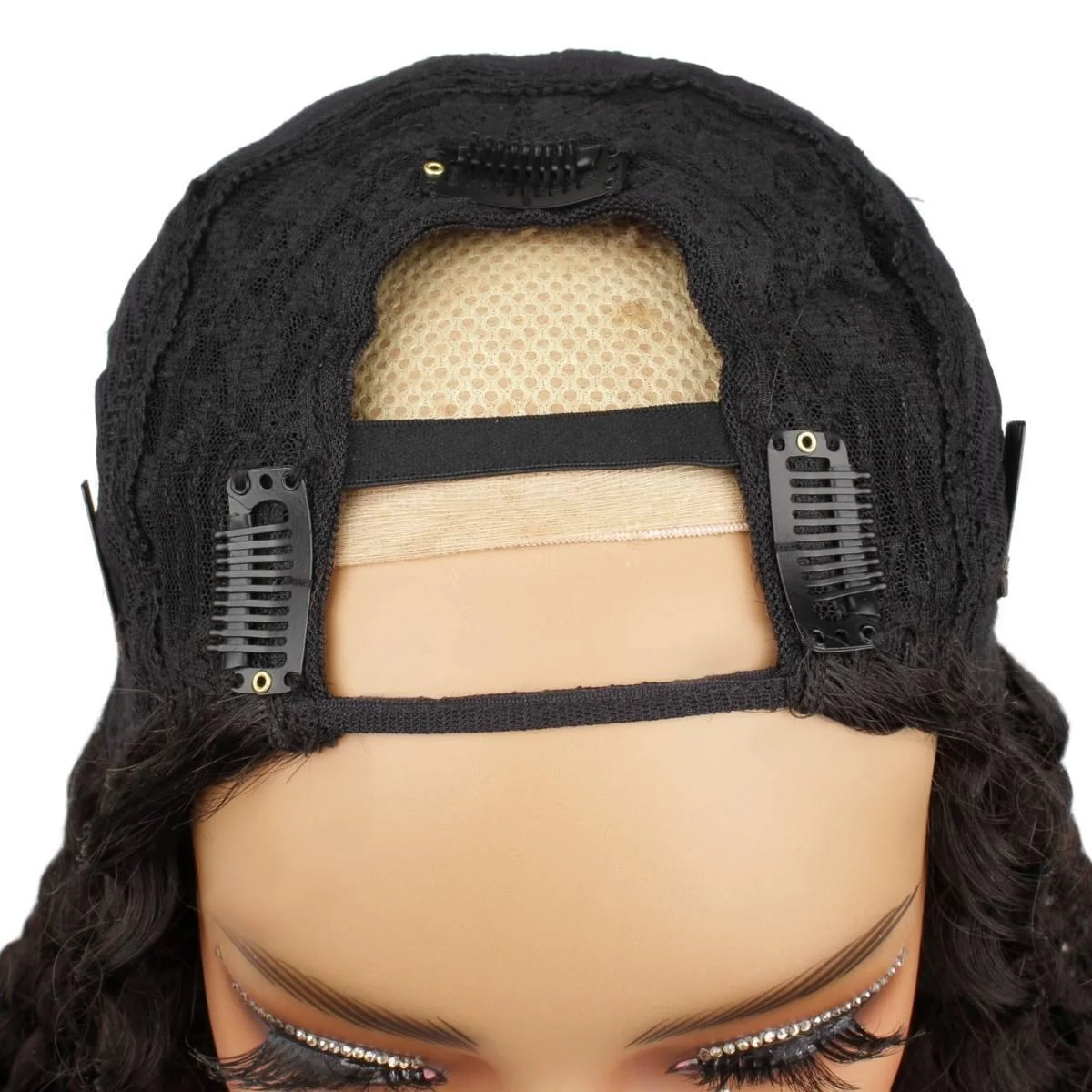 Deep Curly U Part 100% Human Hair Wig - Image 7