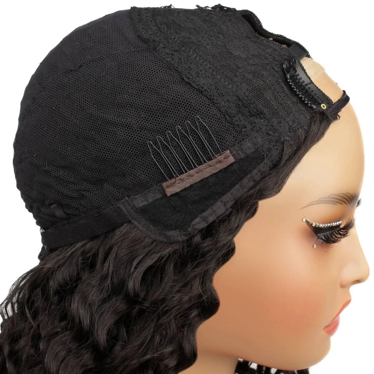 Deep Curly U Part 100% Human Hair Wig - Image 8