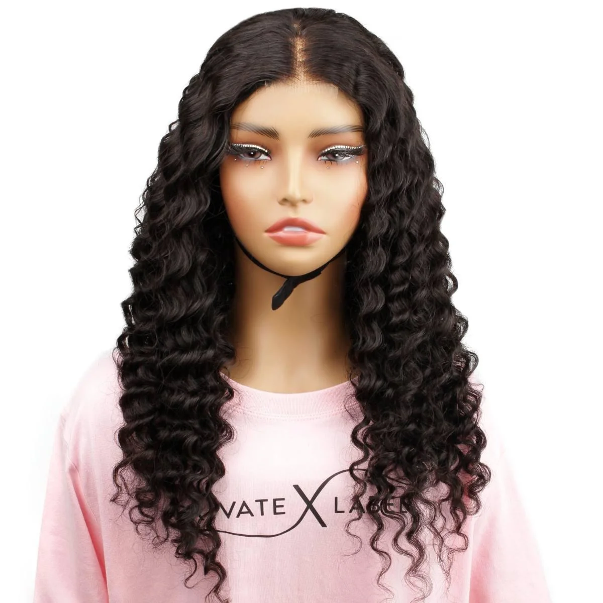 Demi Wylie 2x6 HD Lace Closure Deep Wave 100% Human Hair Pop On Wig - Image 2