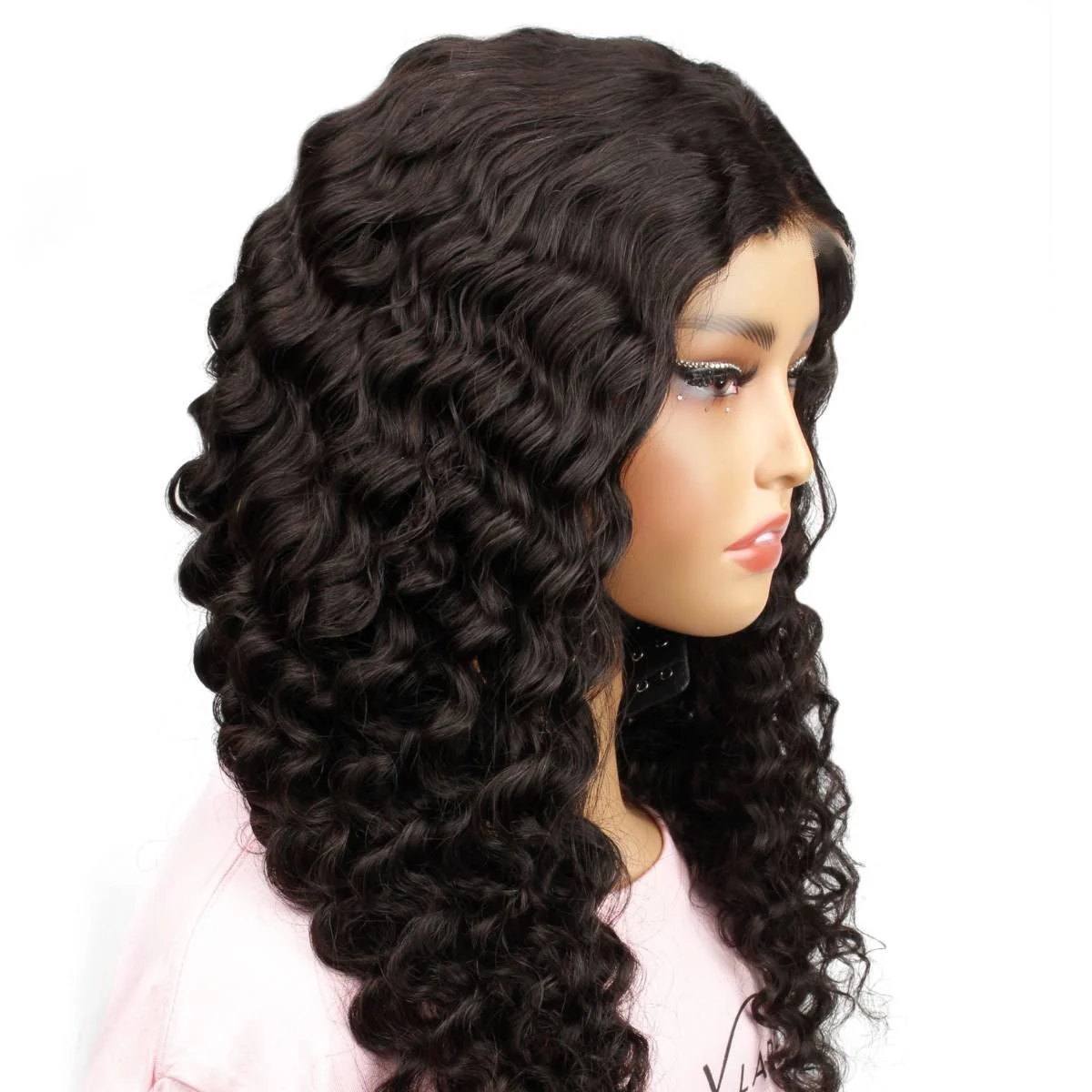 Demi Wylie 2x6 HD Lace Closure Deep Wave 100% Human Hair Pop On Wig - Image 3