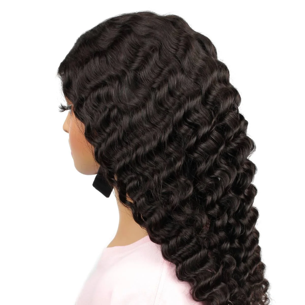 Demi Wylie 2x6 HD Lace Closure Deep Wave 100% Human Hair Pop On Wig - Image 4