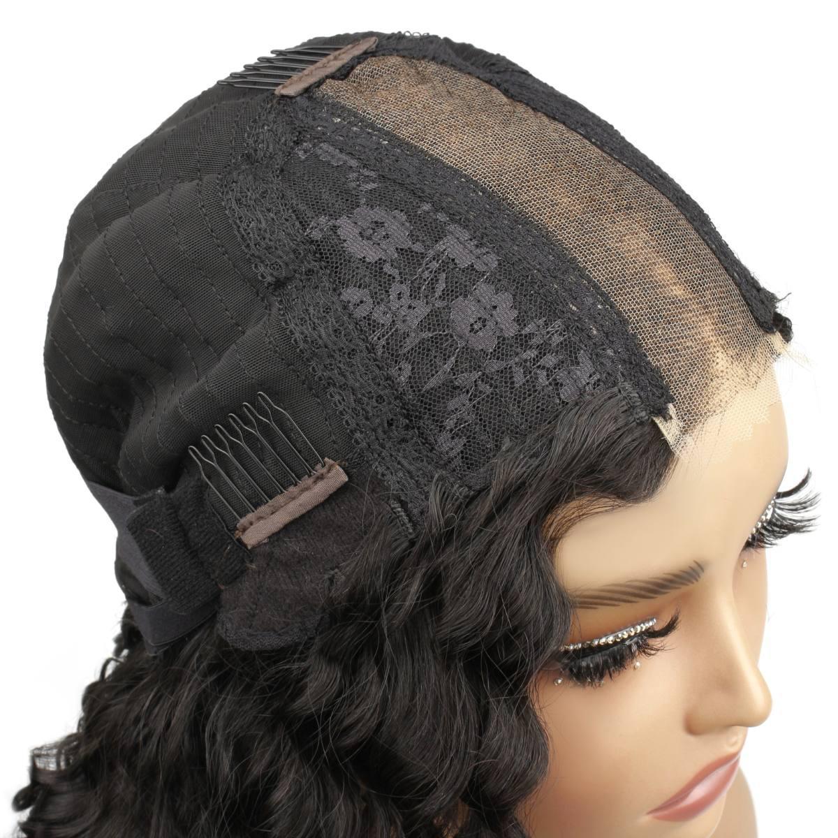 Demi Wylie 2x6 HD Lace Closure Deep Wave 100% Human Hair Pop On Wig - Image 9