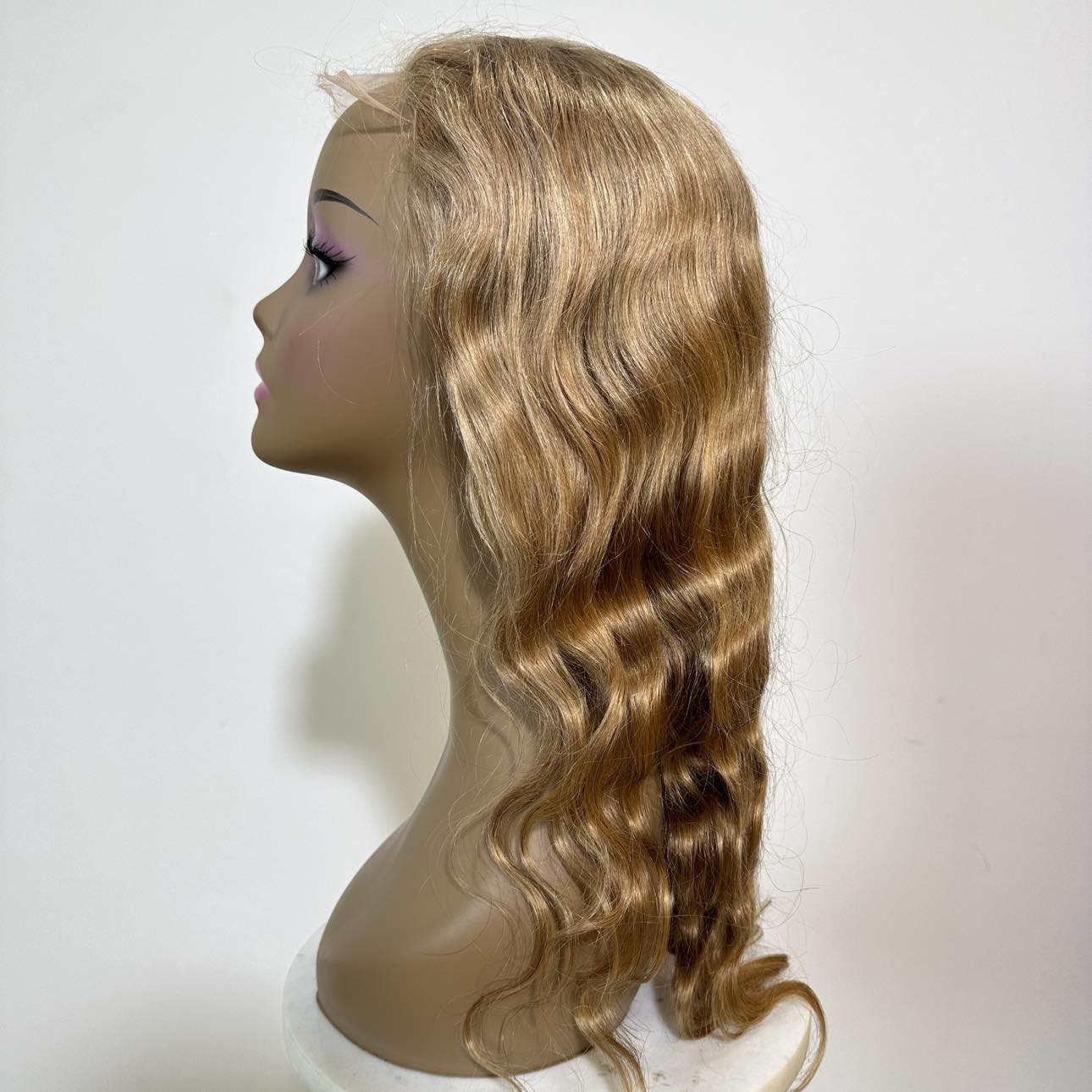 Body Wave Silicone Skin Medical Wig SALE - Image 8