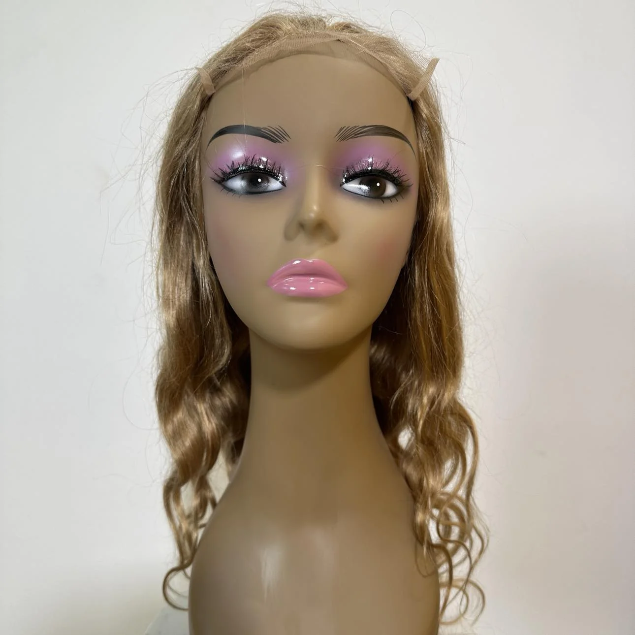 Body Wave Silicone Skin Medical Wig SALE - Image 9