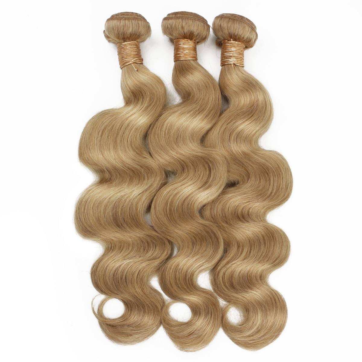 Honey Blonde Body Wave 100% Human Hair Bundle Deals - Image 8