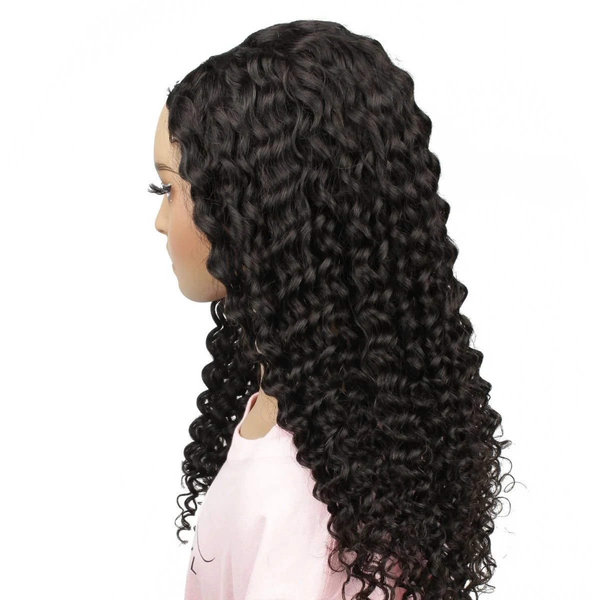 Italian Curl U Part 100% Human Hair Wig - Image 3