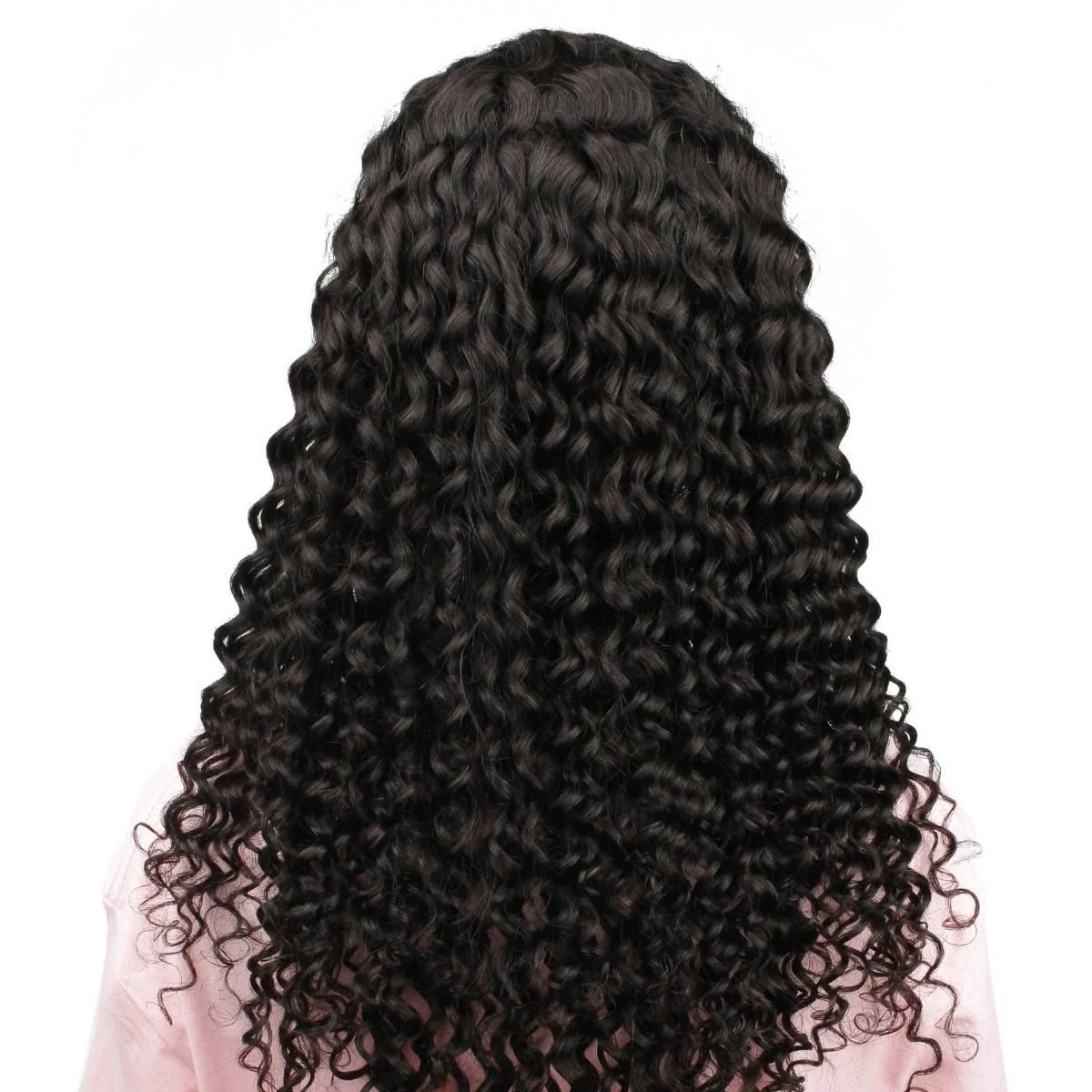 Italian Curl U Part 100% Human Hair Wig - Image 4