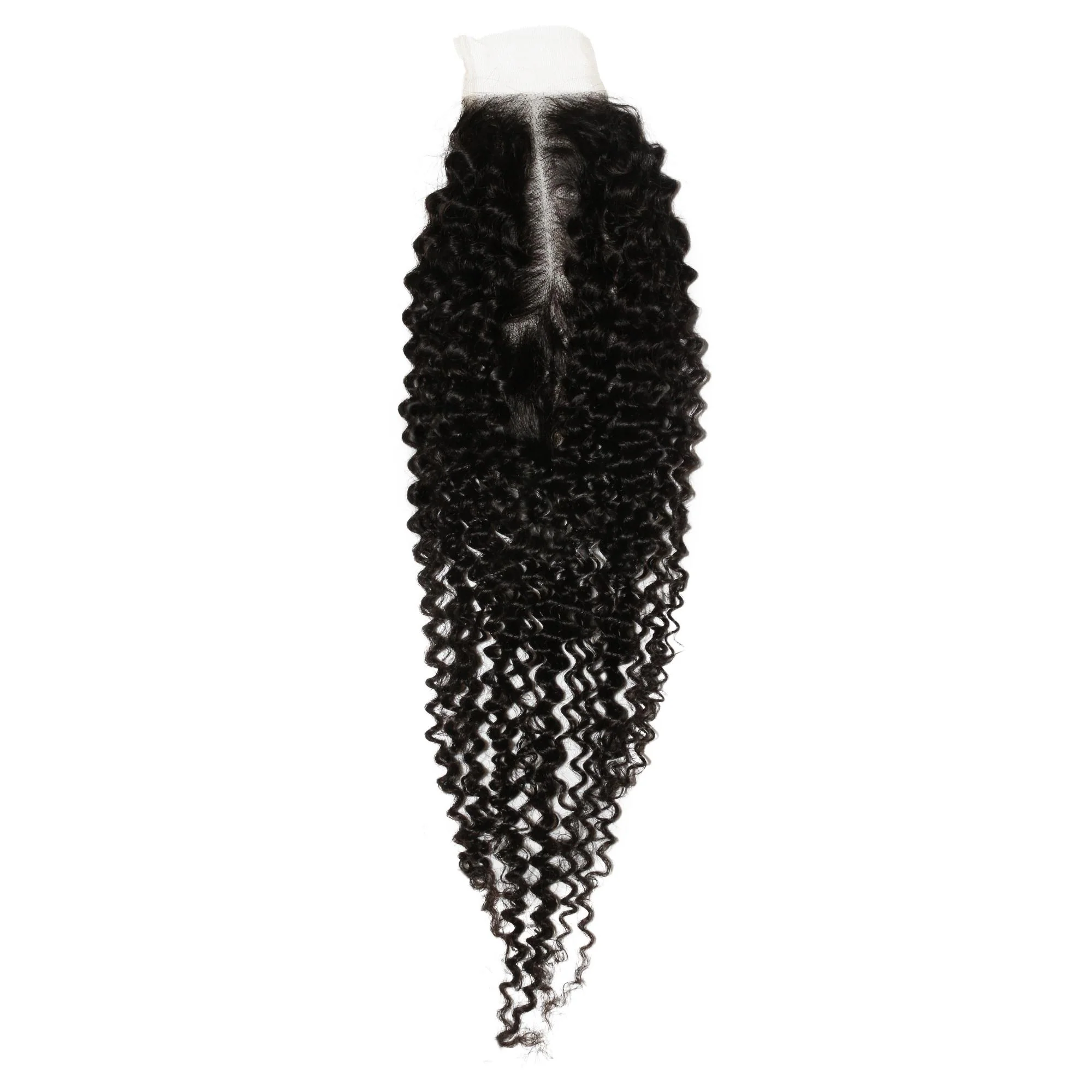 Jerry Curl 2x6 Transparent Lace Human Hair Closure - Image 4