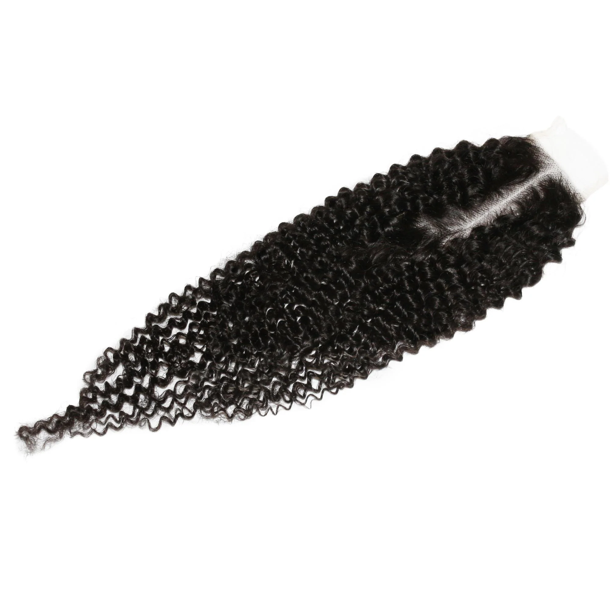 Jerry Curl 2x6 Transparent Lace Human Hair Closure - Image 6