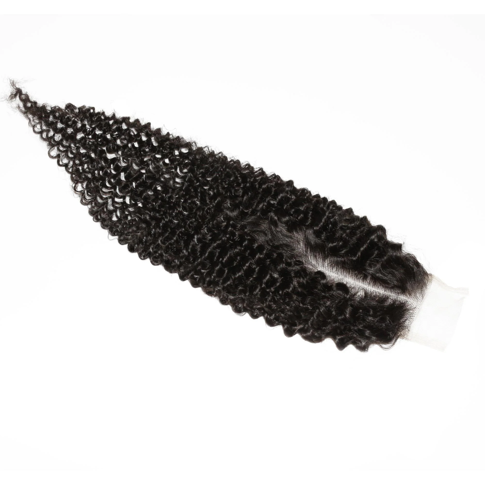 Jerry Curl 2x6 Transparent Lace Human Hair Closure - Image 8