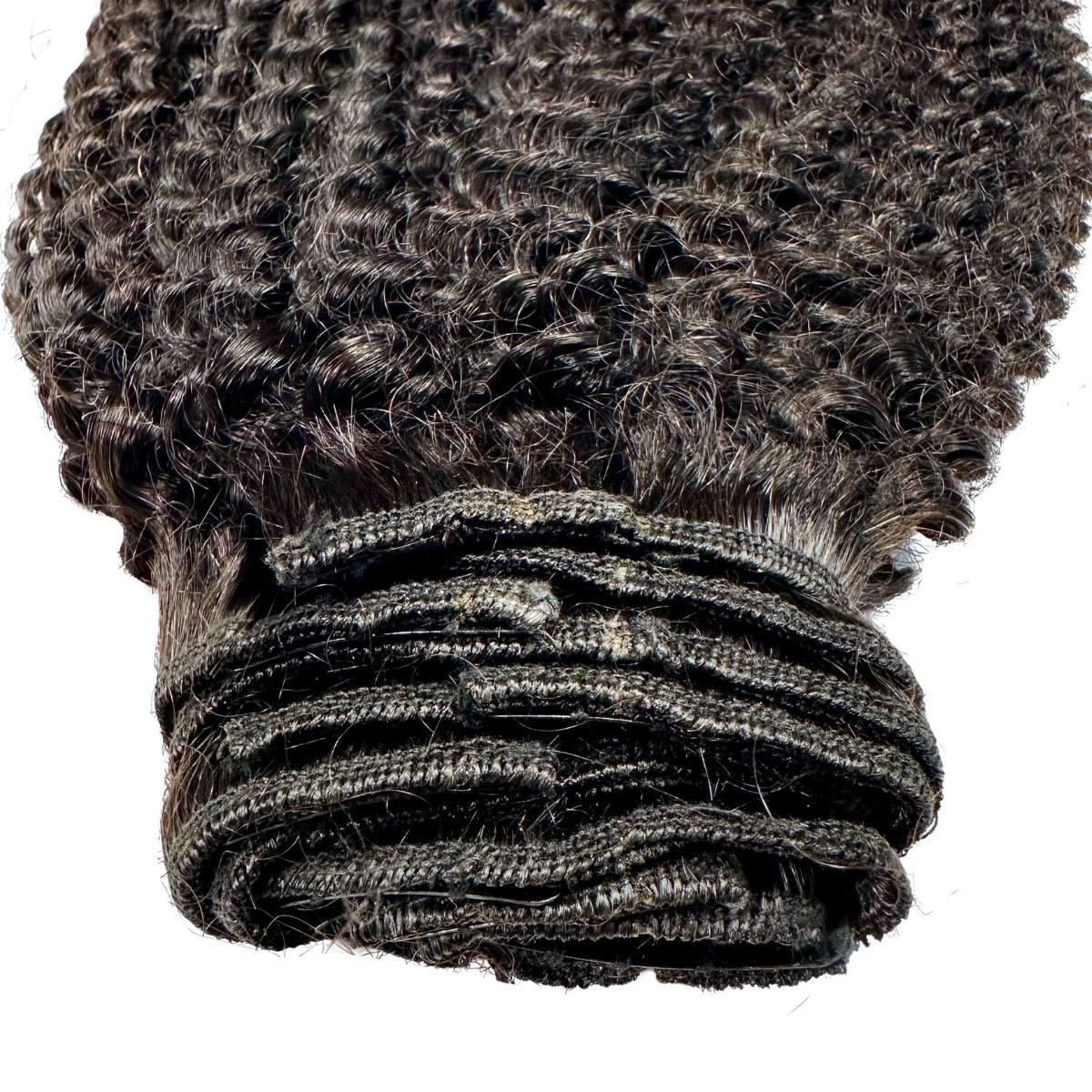 Jerry Curl Clip-In 100% Human Hair Extensions - Image 6