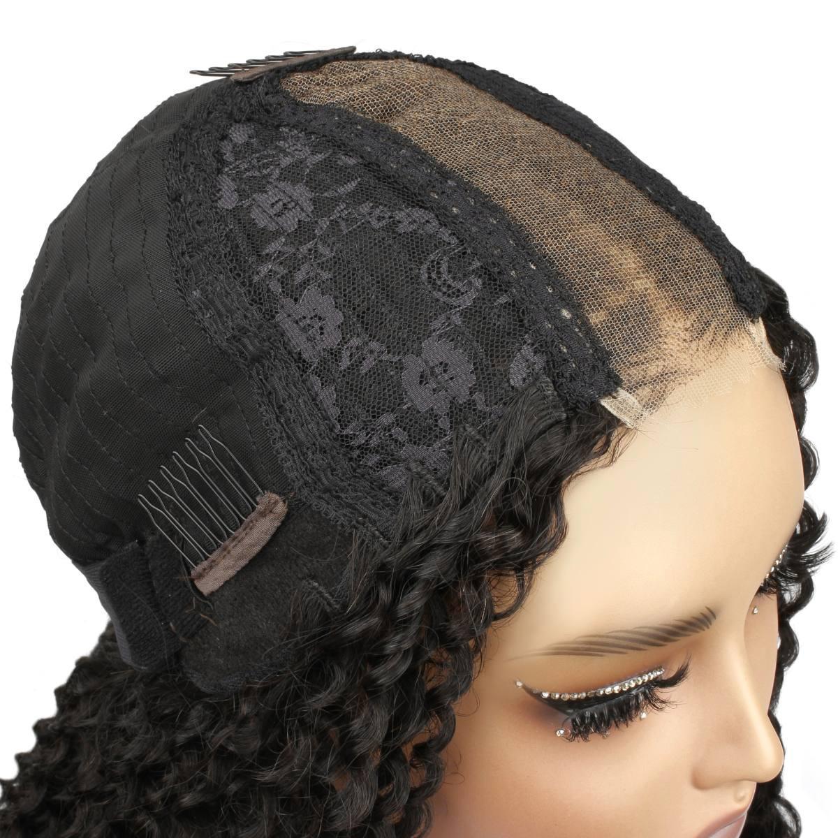 Jerry Curl 2x6 HD Lace Closure 100% Human Hair Glueless Wig - Image 8