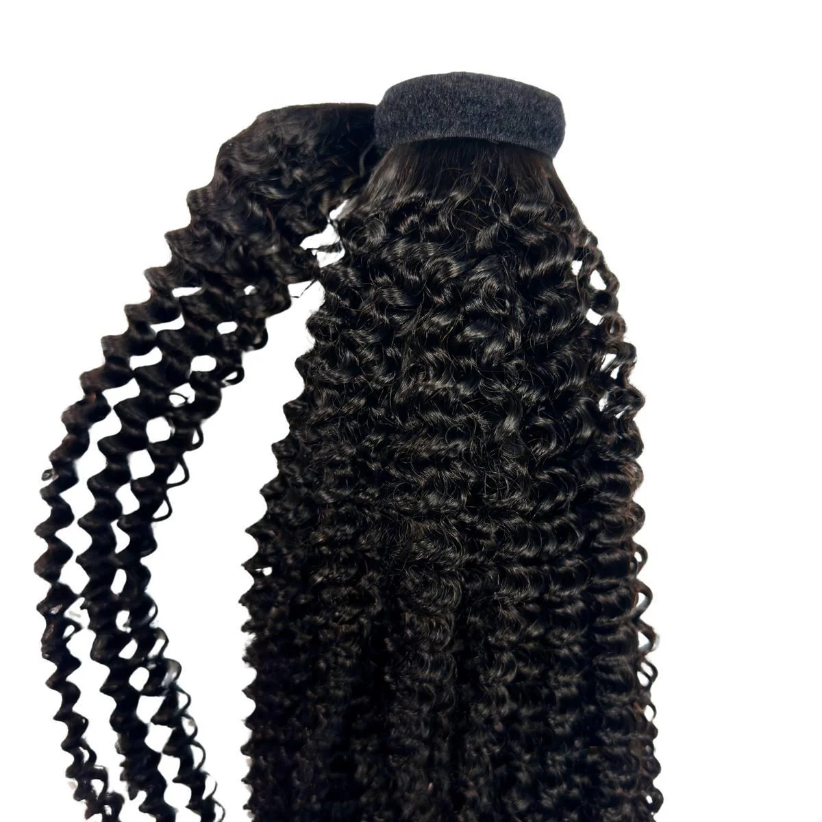 Jerry Curl 100% Human Hair Ponytail Extension - Image 4