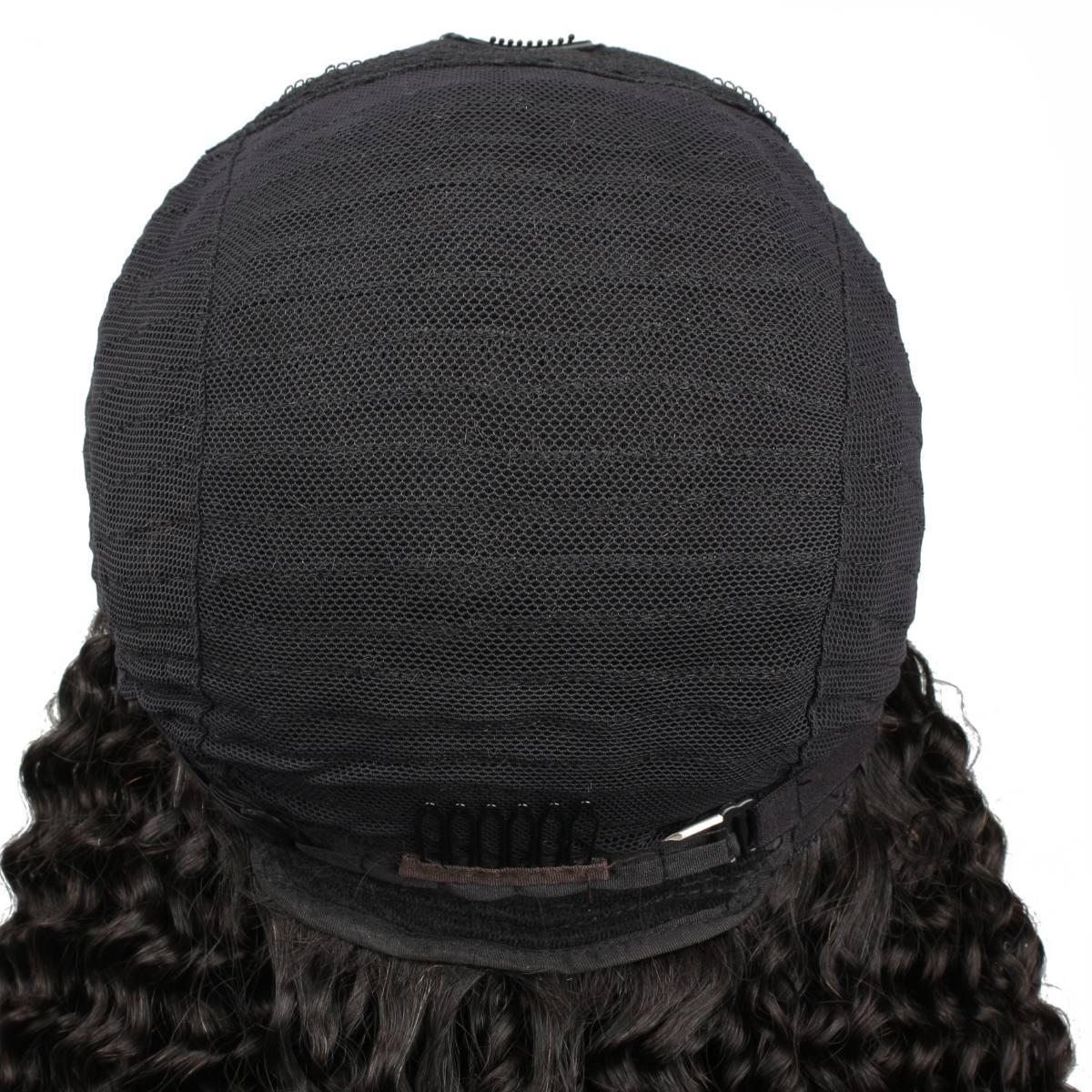Jerry Curl U Part 100% Human Hair Wig - Image 9