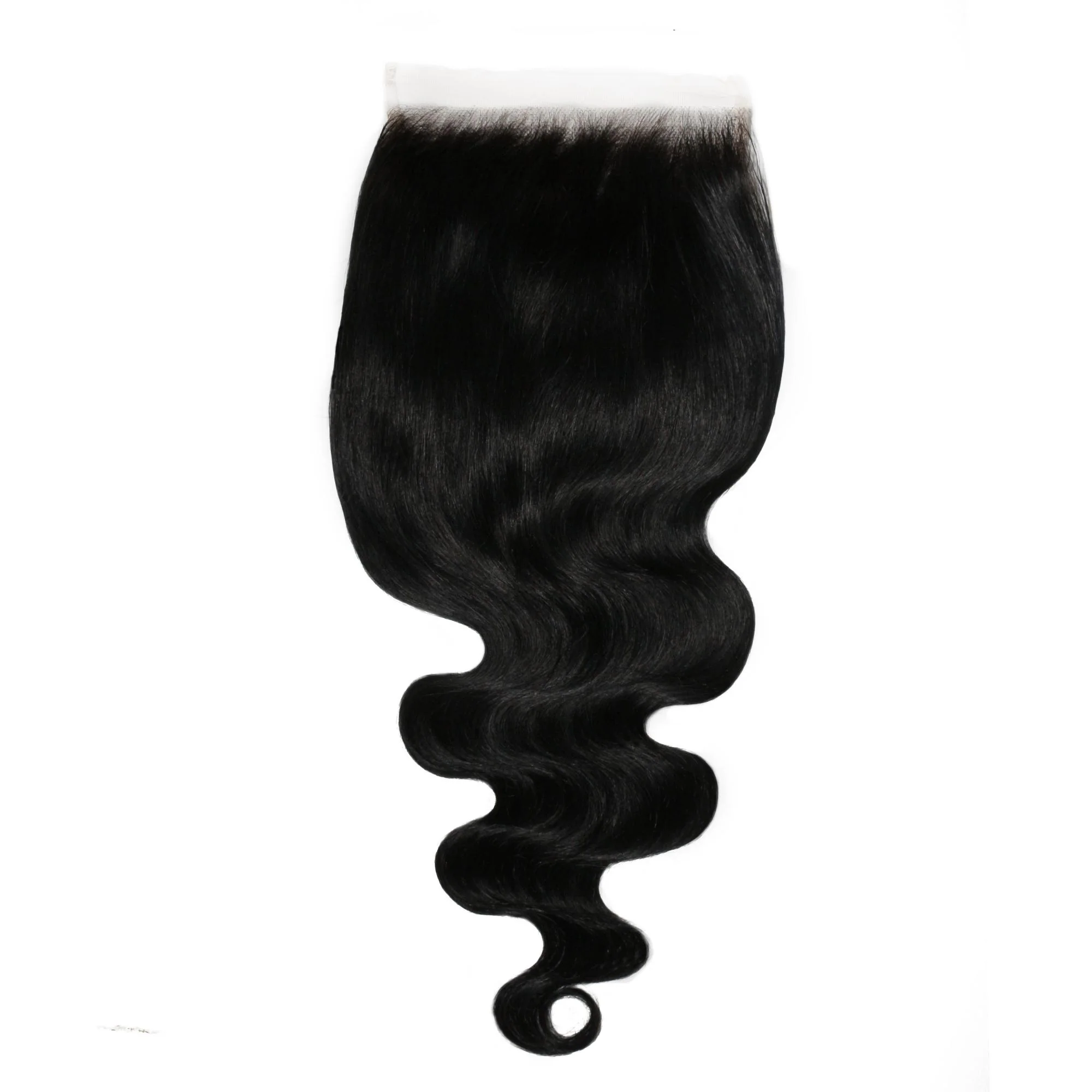 Jet Black Body Wave 6x6 HD Lace Human Hair Closure - Image 4
