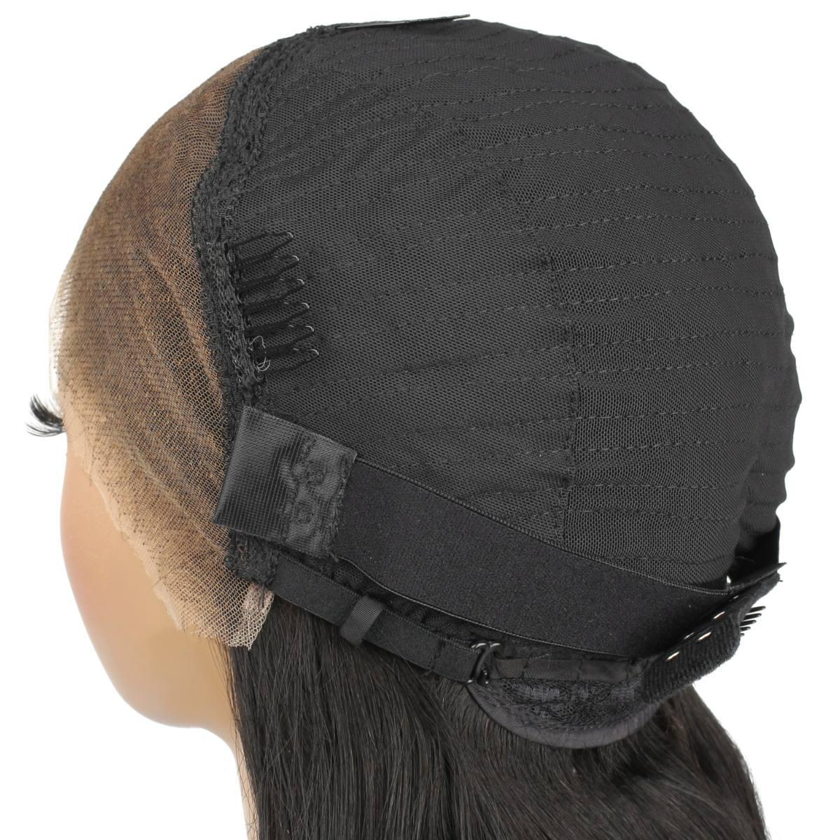 Jet Black Straight 13x4 HD Lace Front Wig - Image 9
