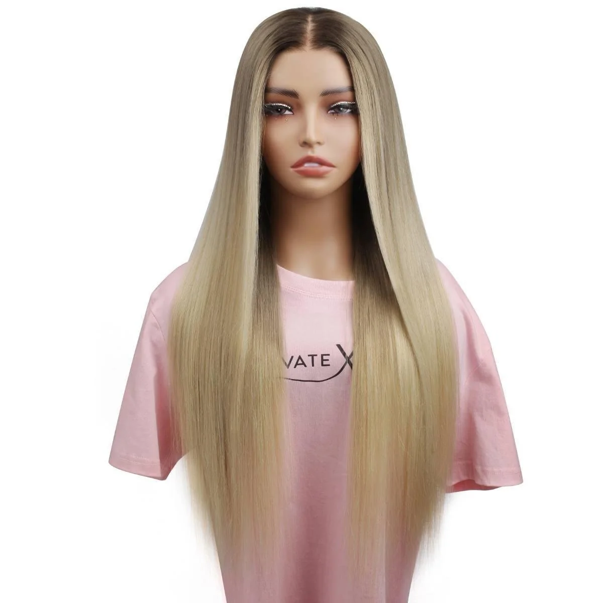 Raw Jezebel Glueless 5x5 HD Lace Professionally Colored 100% Human Hair Closure Wig - Image 2